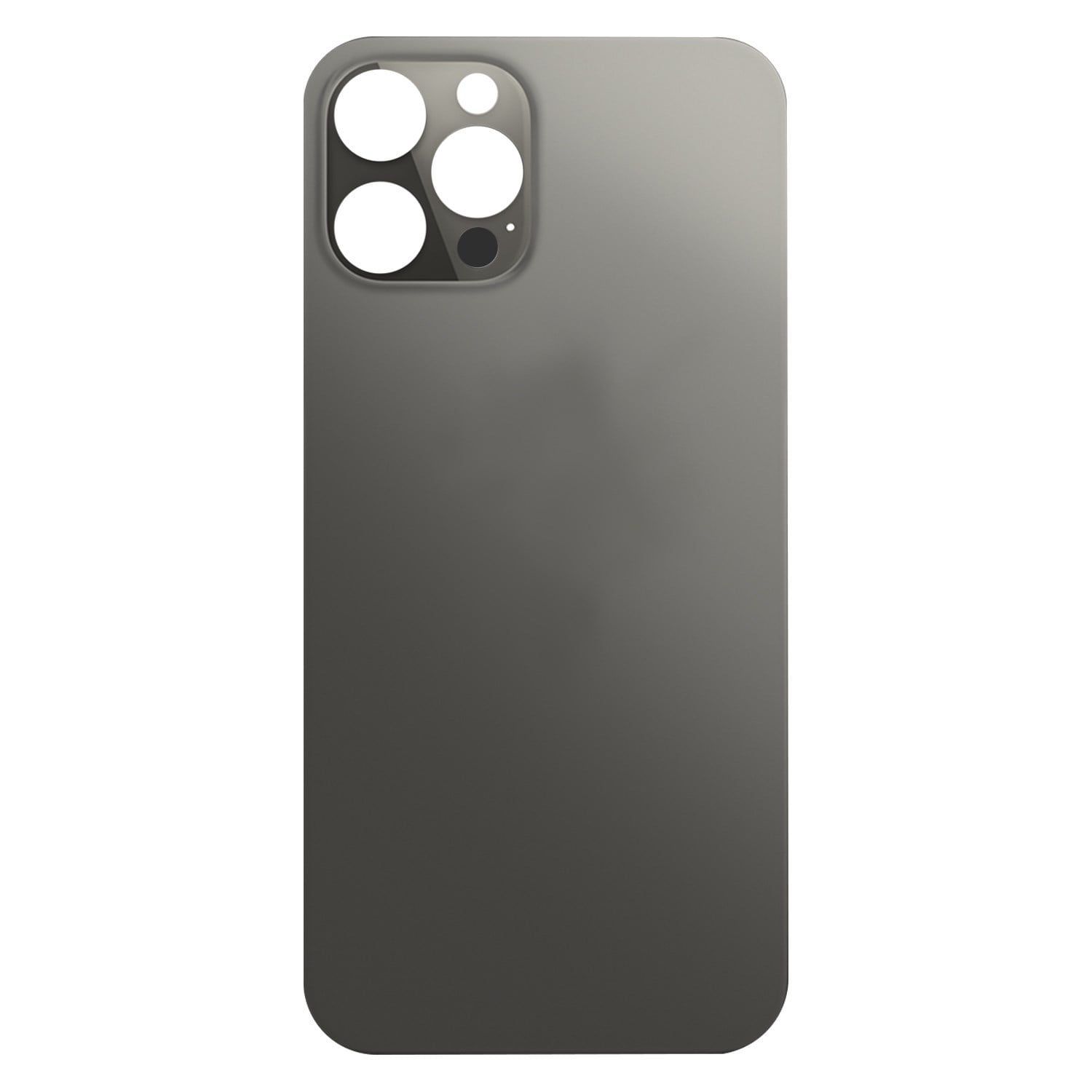 Teknonet Apple iPhone 12 Pro Max Uyumlu Geniş Kamera Camlı Batarya Kapağı NT-83856