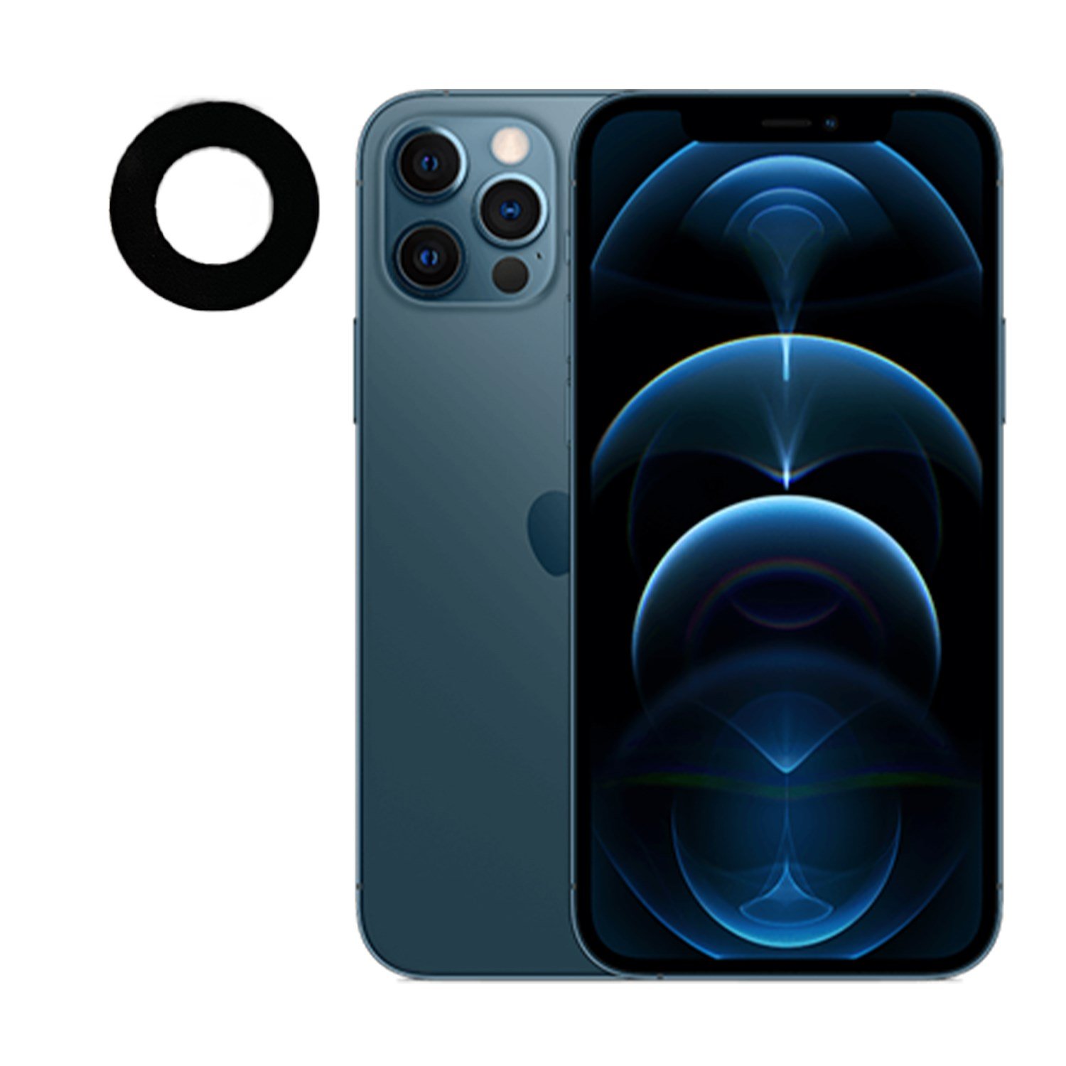 Teknonet Apple iPhone 12 Pro Uyumlu Kamera Camı NT-92666