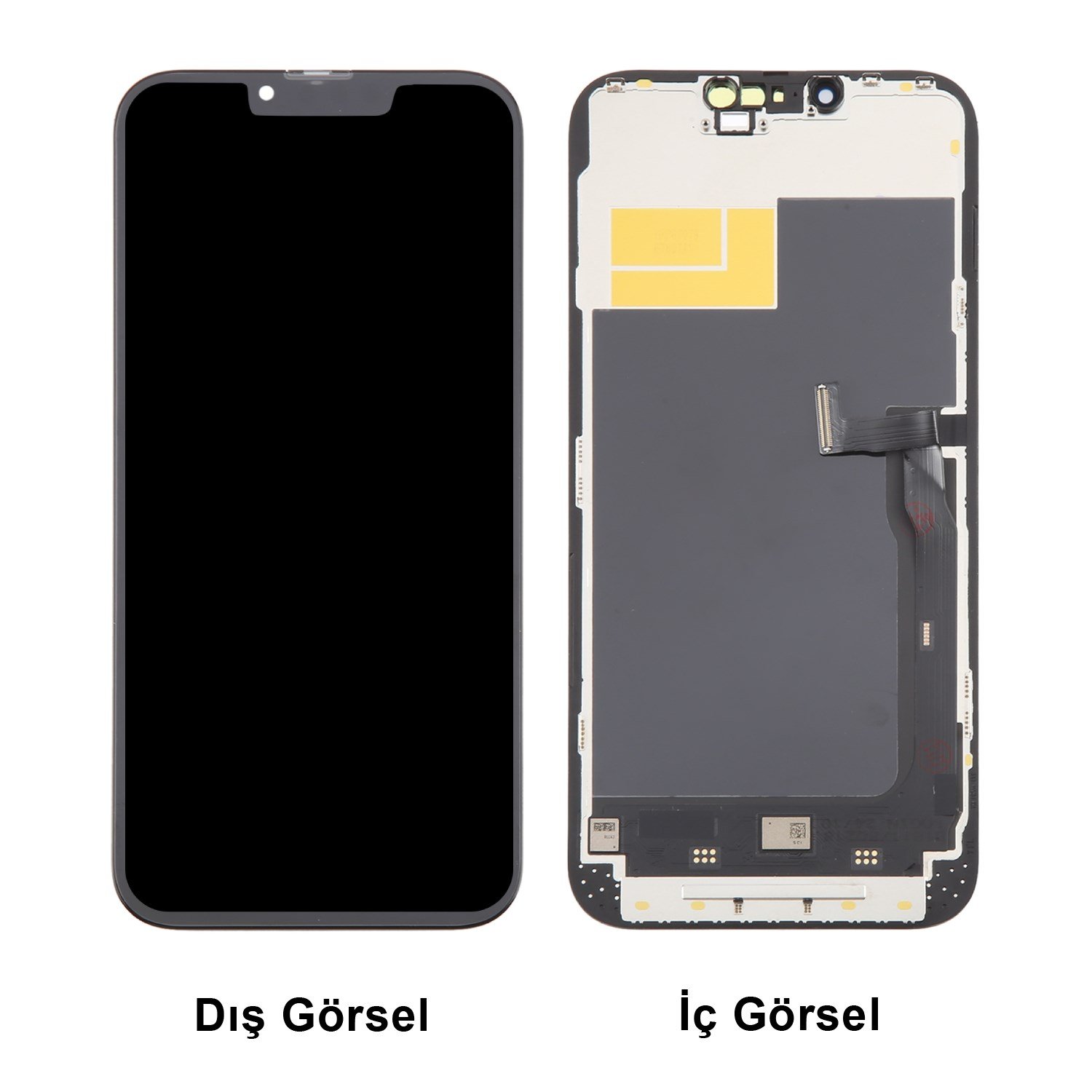Teknonet Apple iPhone 13 Pro Max Uyumlu Diagnostics Lcd+Dokunmatik+Çıtalı NT-116406