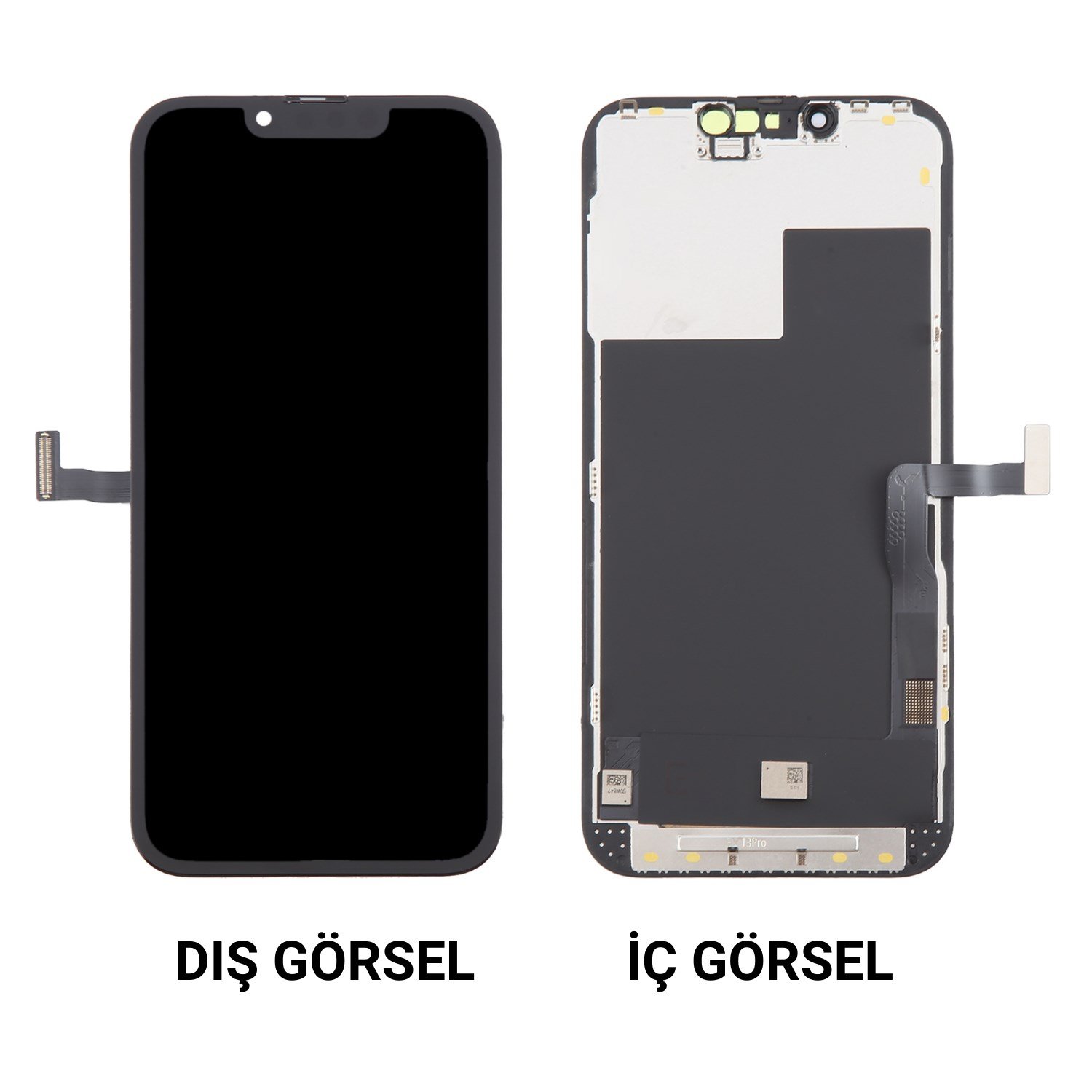 Teknonet Apple iPhone 13 Pro Uyumlu GX Oled Lcd+Dokunmatik+Çıtalı NT-110184