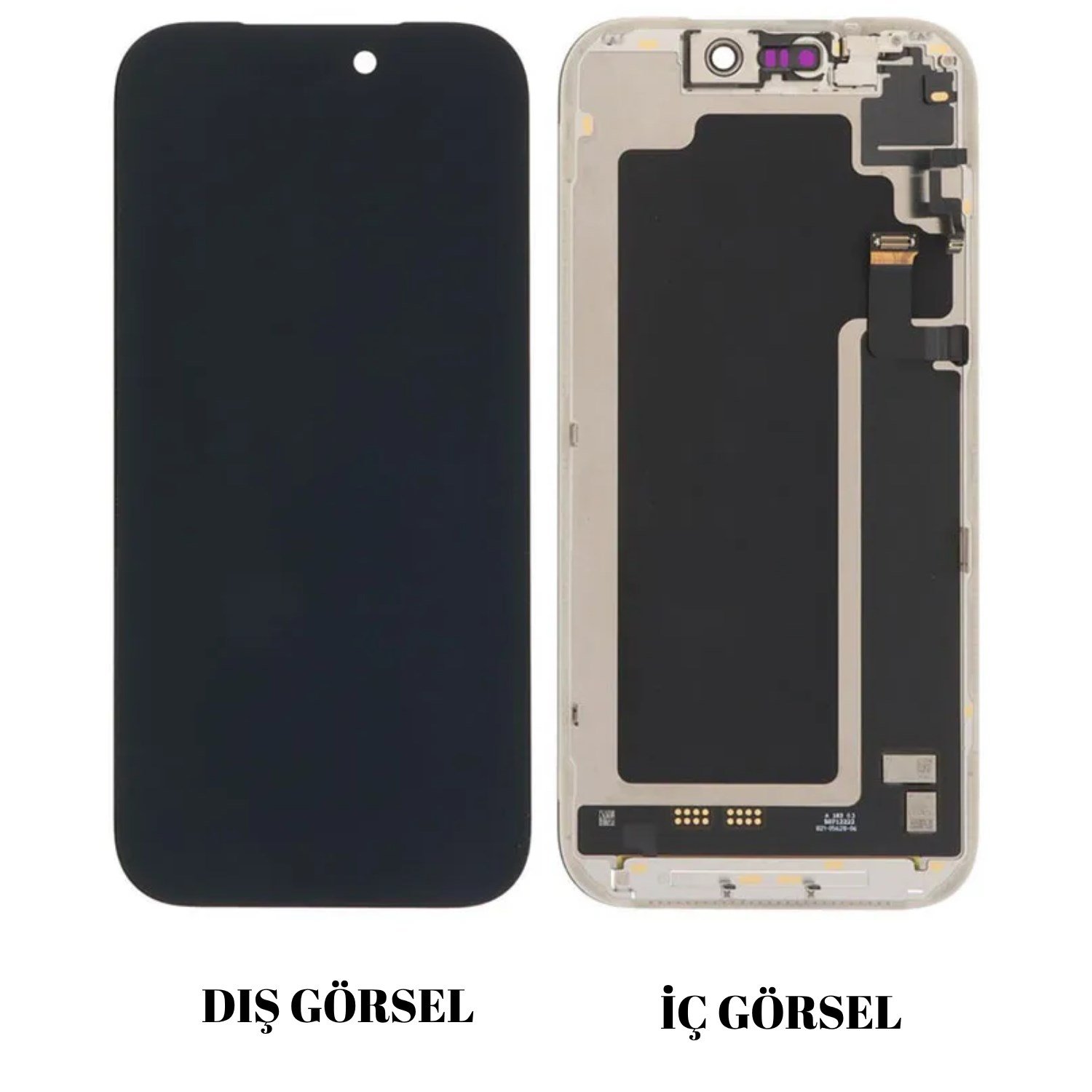Teknonet Apple iPhone 17 Pro Uyumlu Org Lcd+Dokunmatik+Çıtalı NT-118002
