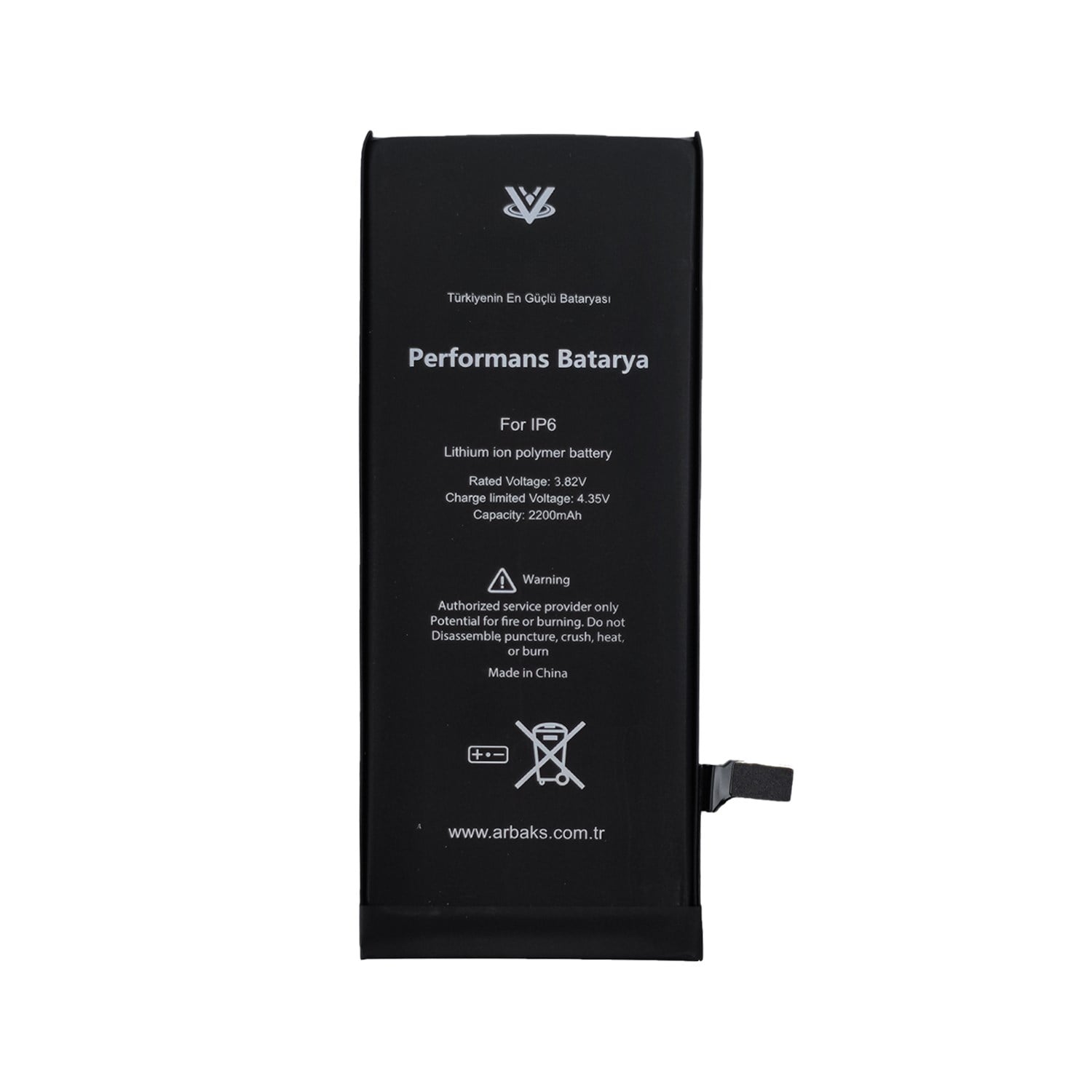 Teknonet Apple iPhone 6 Uyumlu Veltex 2200 MAh Batarya NT-96170