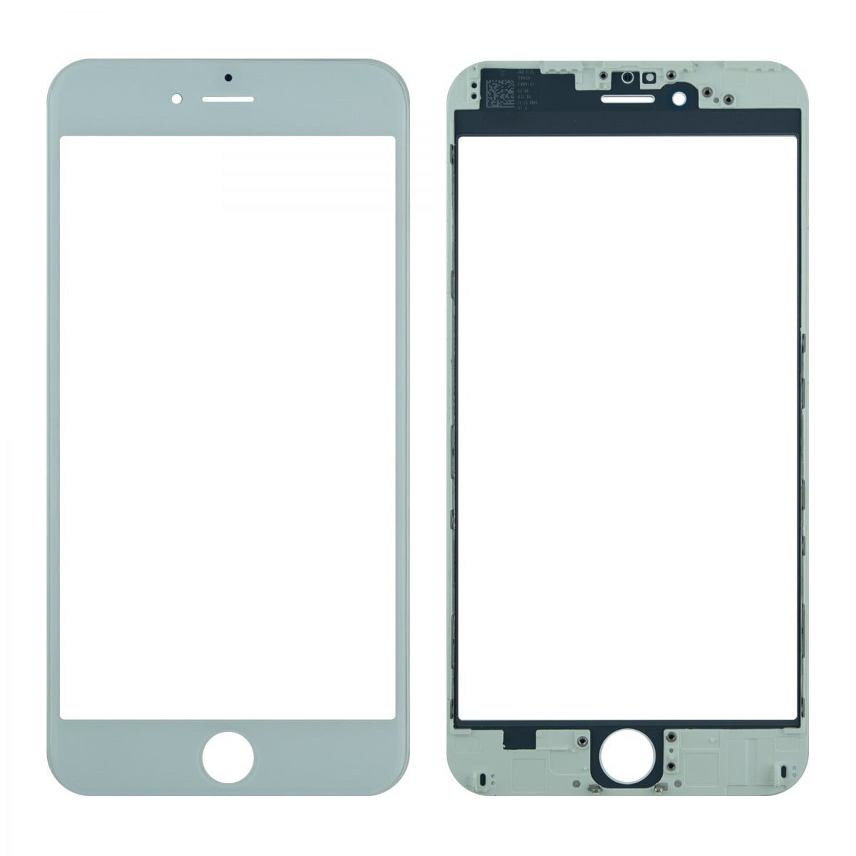 Teknonet Apple iPhone 6S Plus Uyumlu Dokunmatik Lens + Oca + Çerçeve VR-15568