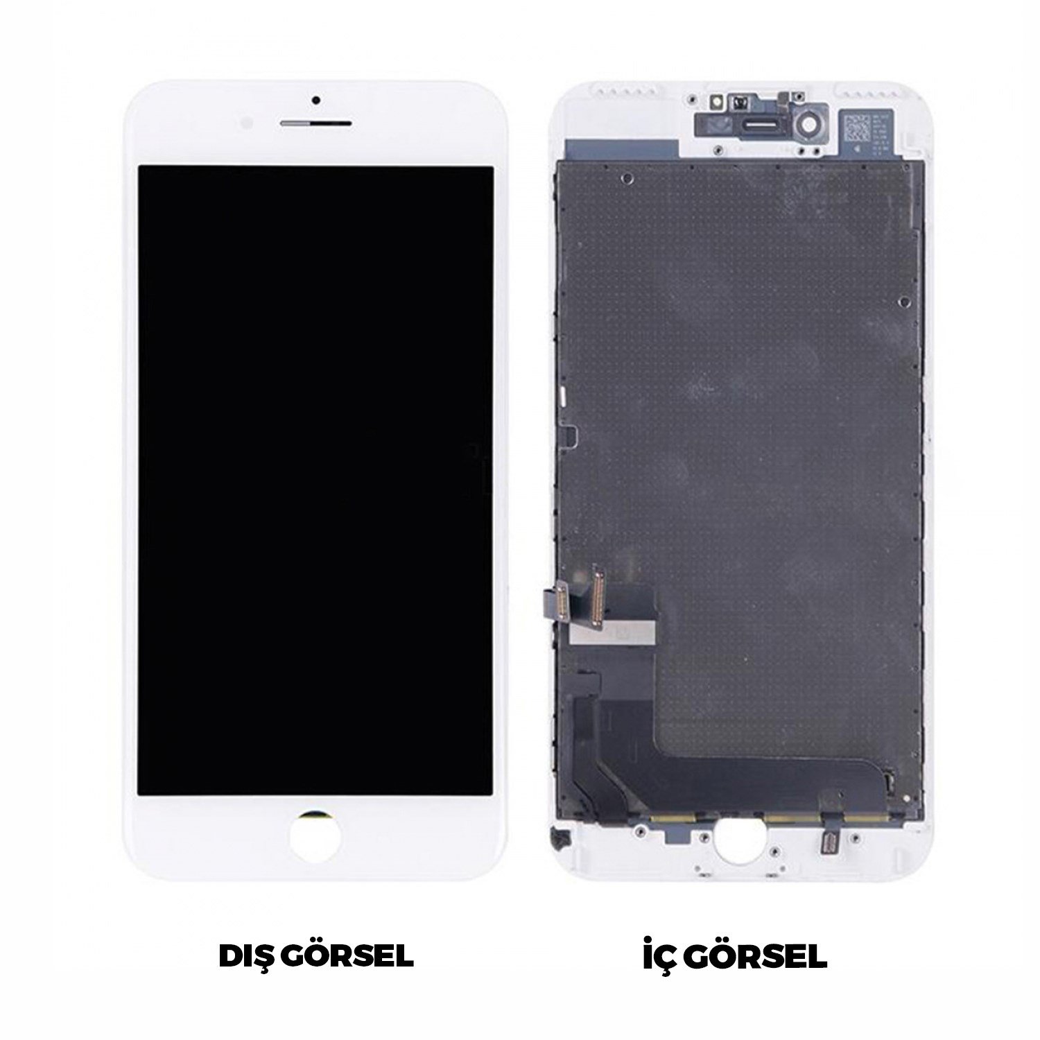 Teknonet Apple iPhone 7 Plus Uyumlu Org Lcd+Dokunmatik+Çıtalı VR-2646