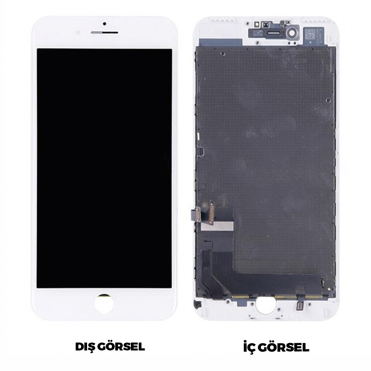 Teknonet Apple iPhone 8 Plus Uyumlu AAA Kalite Lcd+Dokunmatik+Çıtalı VR-15443