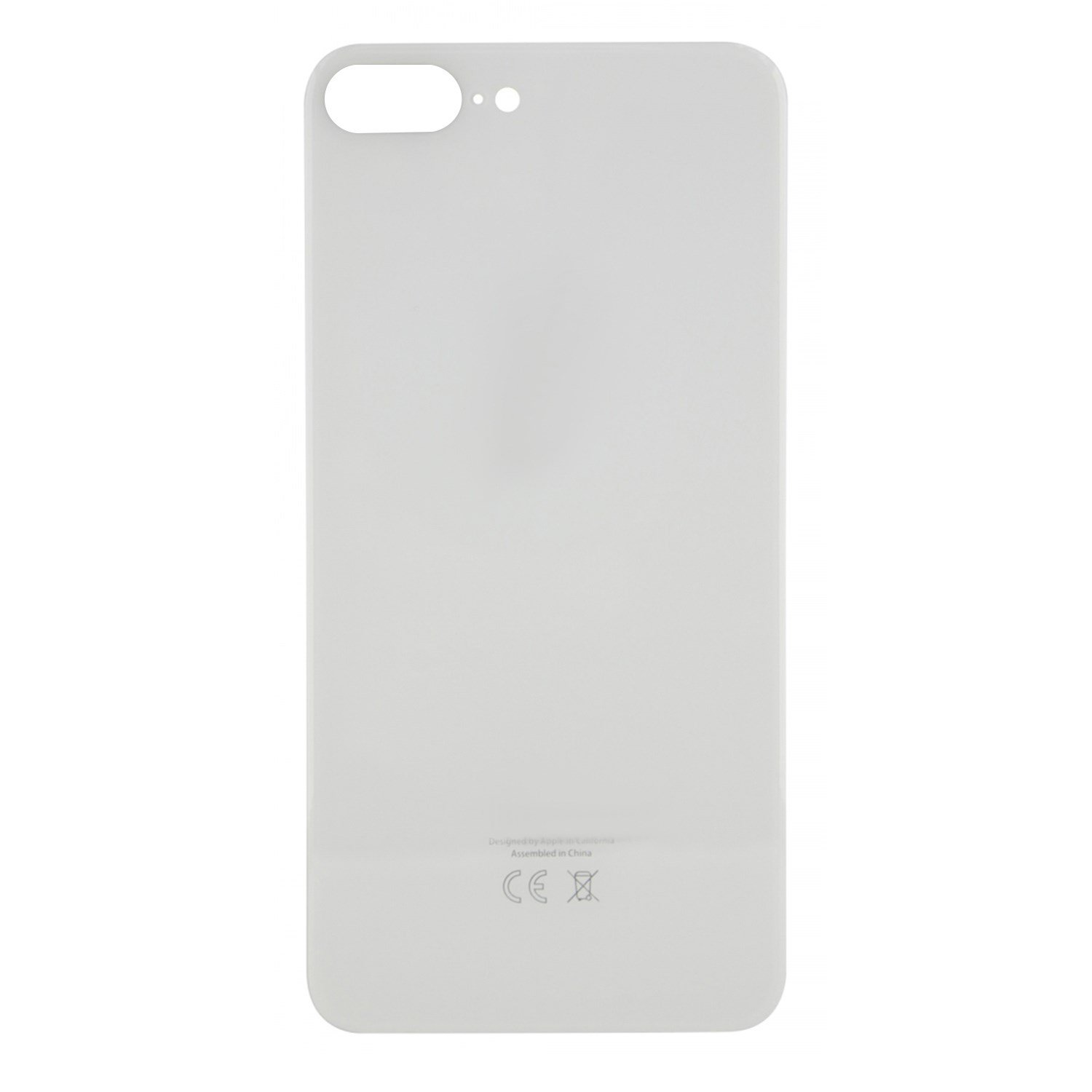 Teknonet Apple iPhone 8 Plus Uyumlu Geniş Kamera Camlı Batarya Kapağı VR-19855