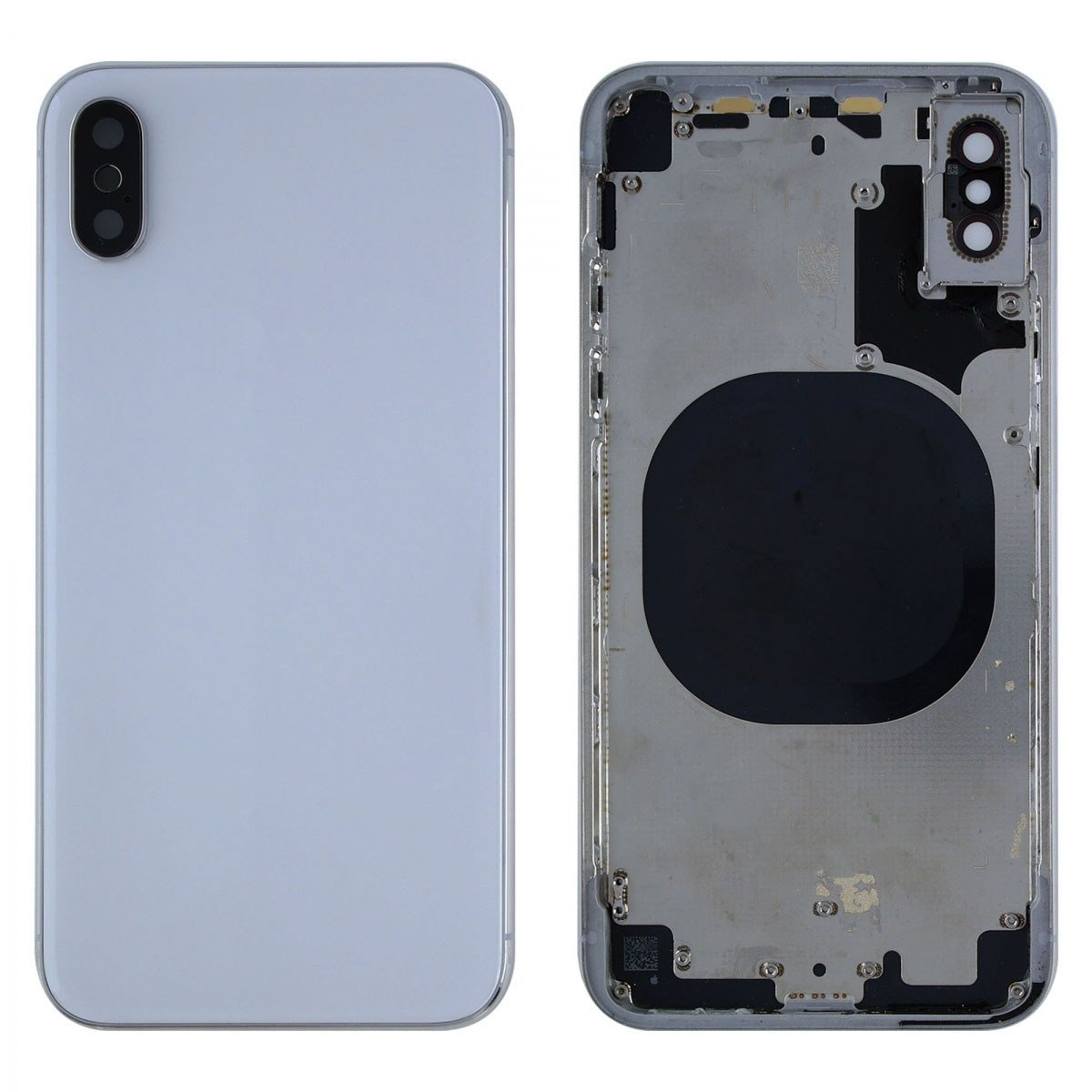 Teknonet Apple iPhone X Uyumlu Batarya Kapaklı Boş Kasa VR-7391