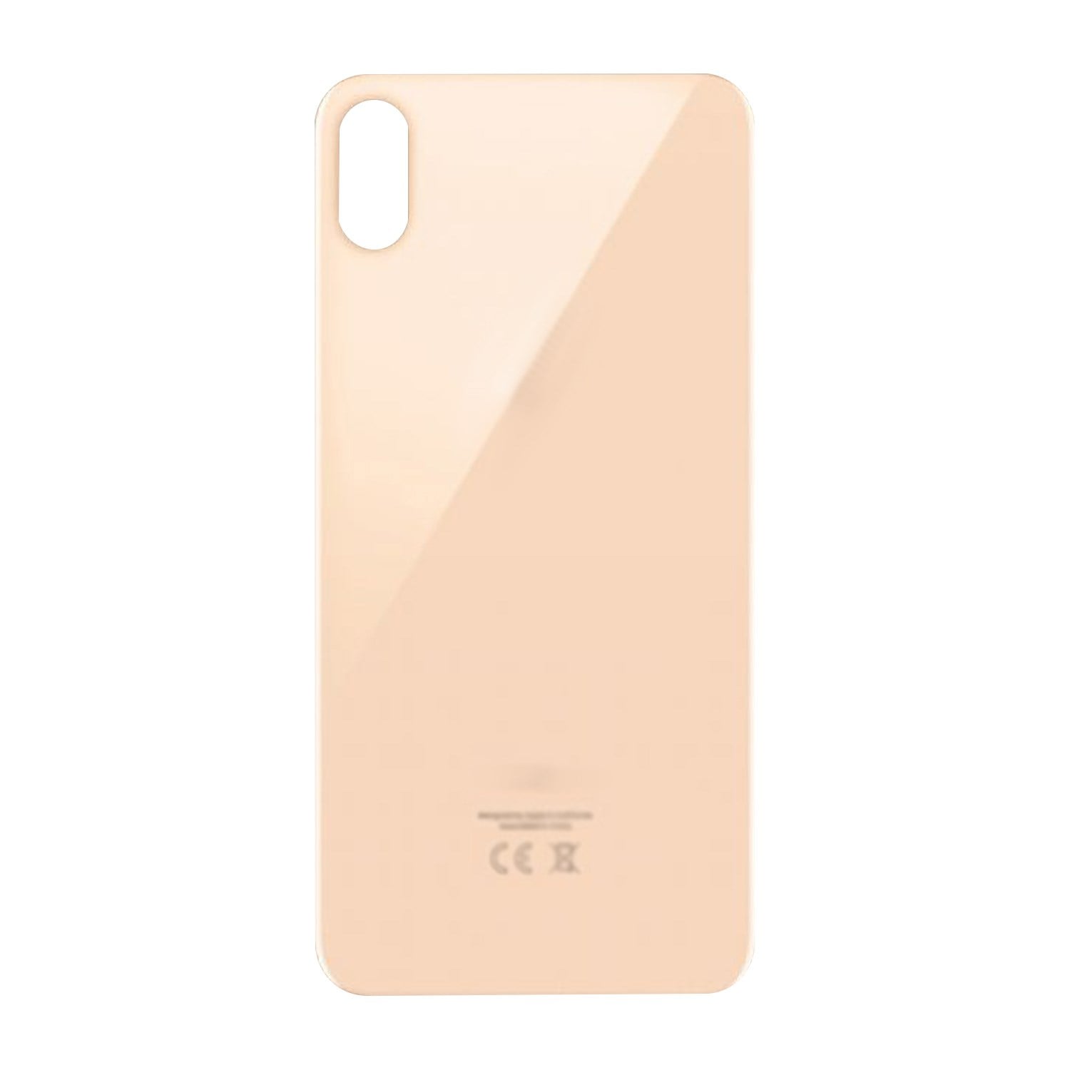 Teknonet Apple iPhone XS Max Uyumlu Geniş Kamera Camlı Batarya Kapağı VR-19853