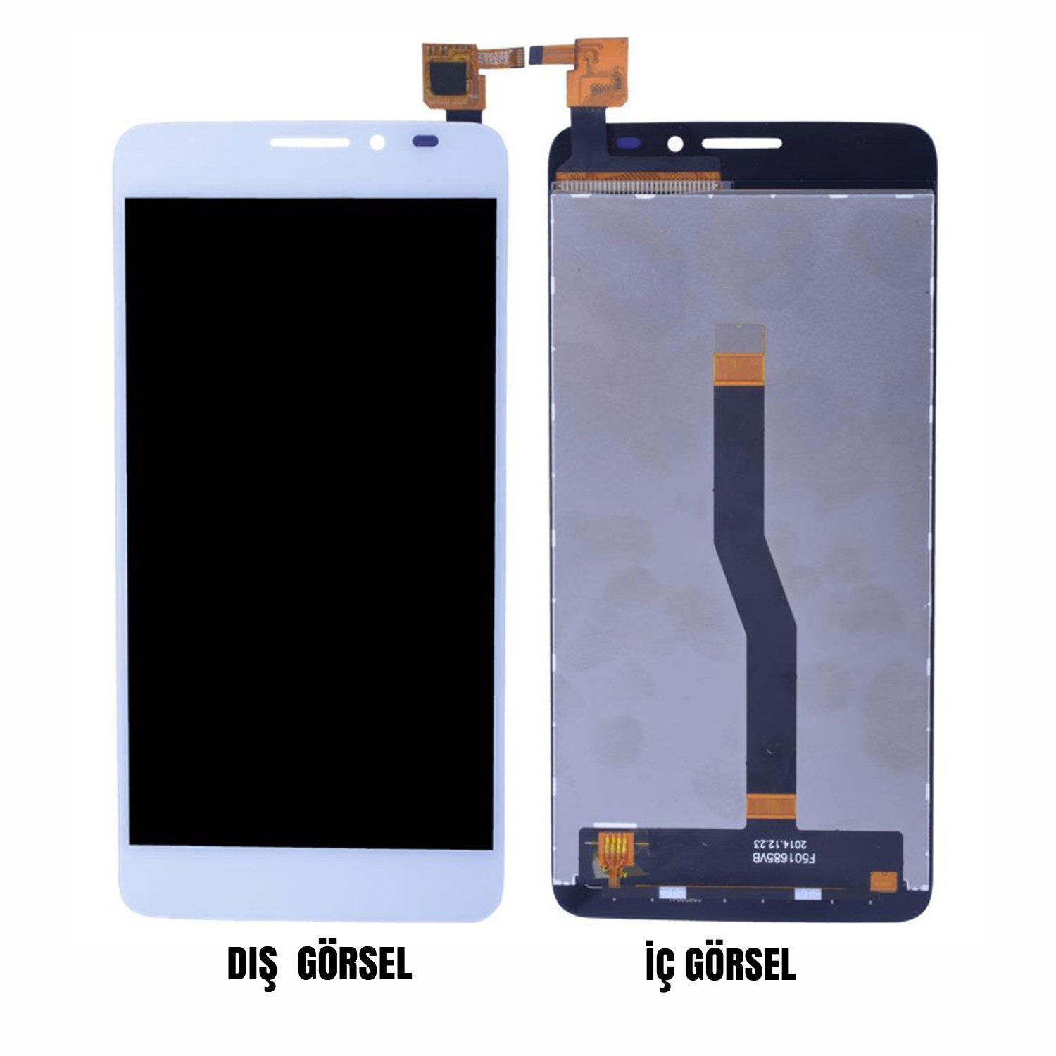 Teknonet General Mobile Discovery 2 Plus Uyumlu Org Lcd+Dokunmatik VR-3014