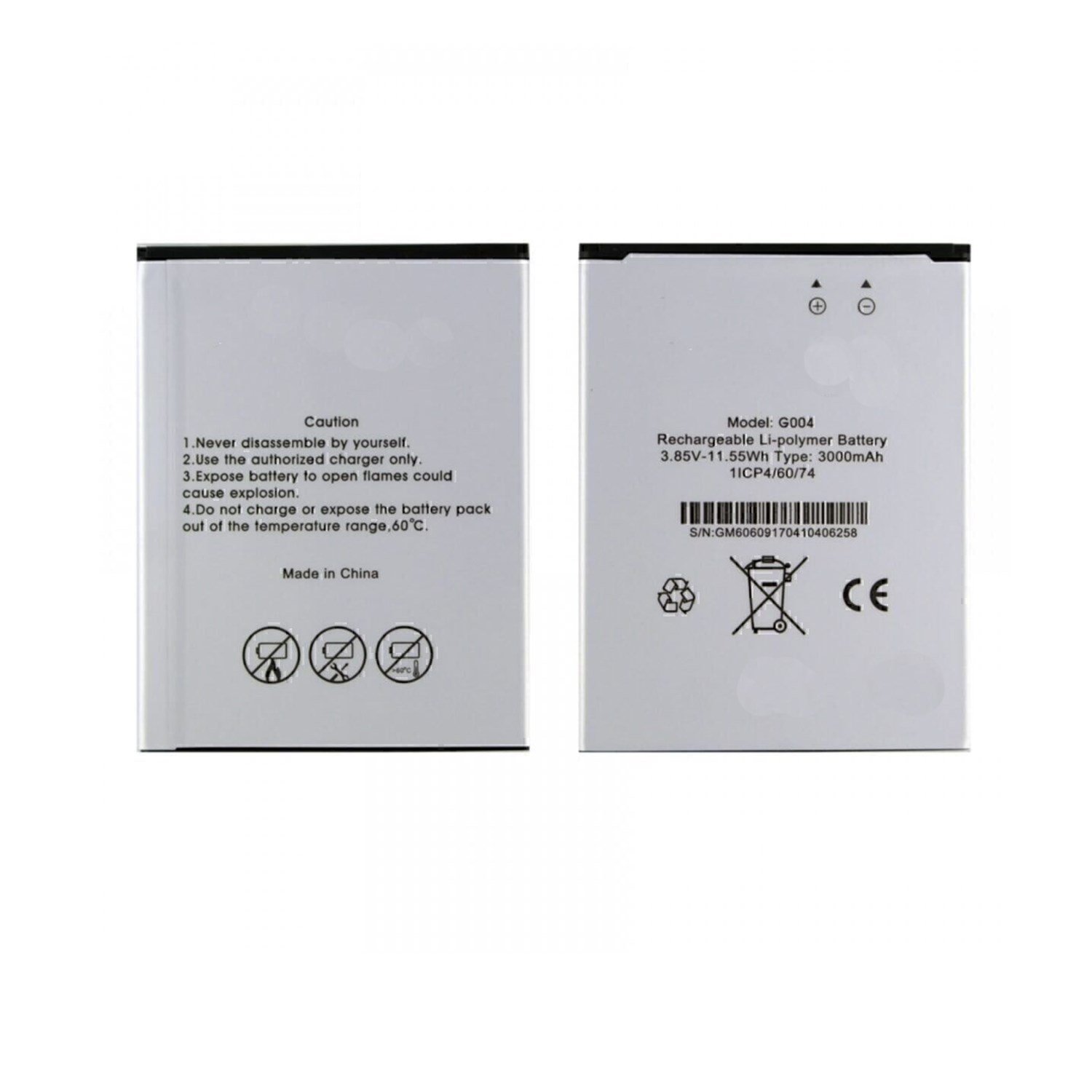 Teknonet General Mobile GM4 Uyumlu General Mobile 2500 MAh Batarya NT-7548