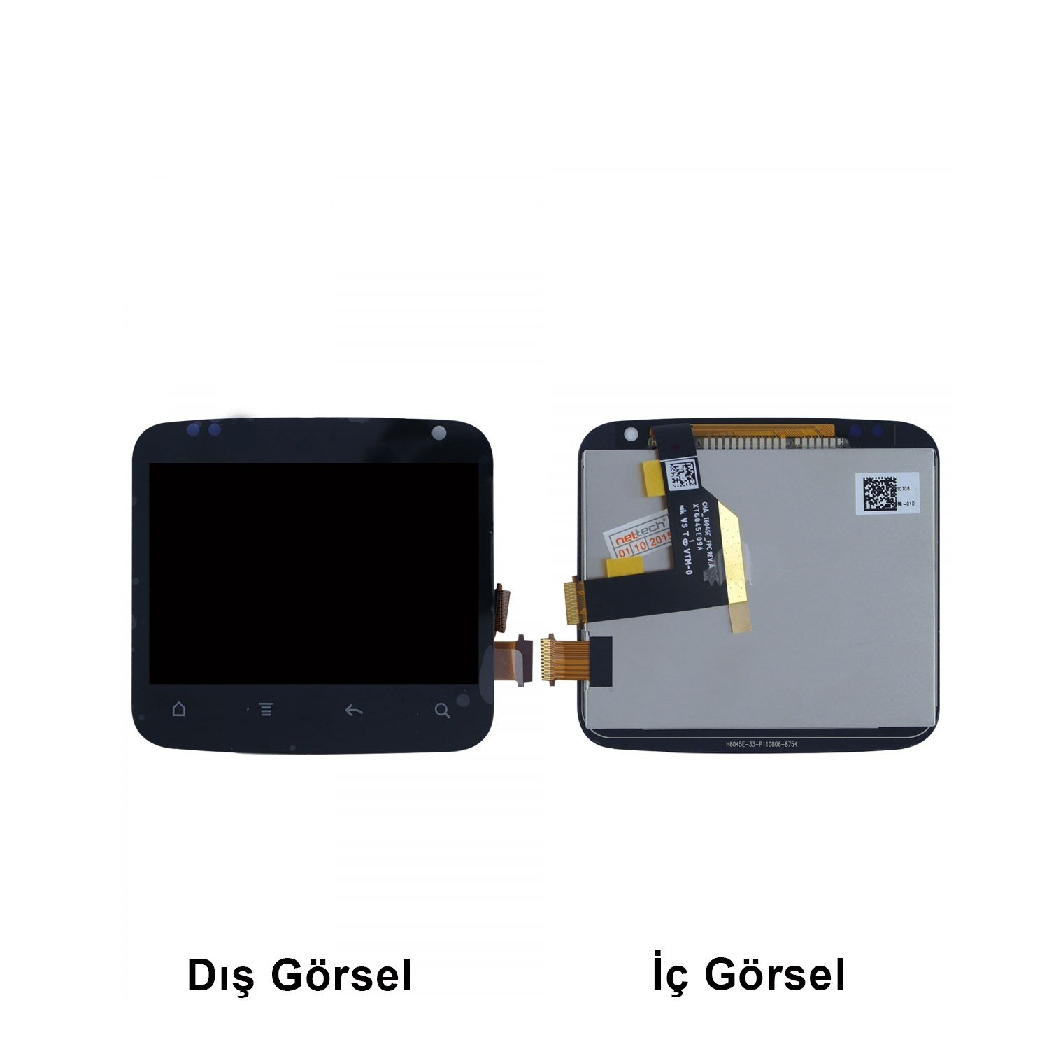Teknonet HTC Chacha Uyumlu Org Lcd+Dokunmatik NT-817