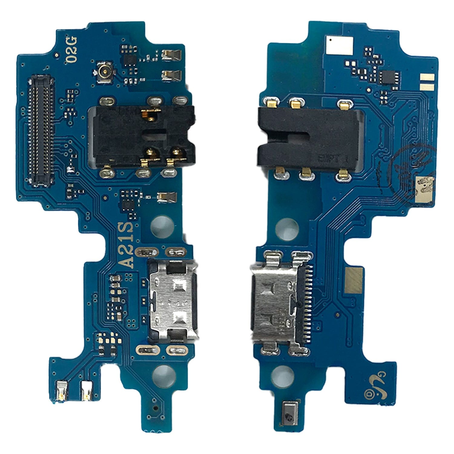 Teknonet Samsung Galaxy A21S Uyumlu Bordlu Şarj - Kulaklık Soketi NT-1245