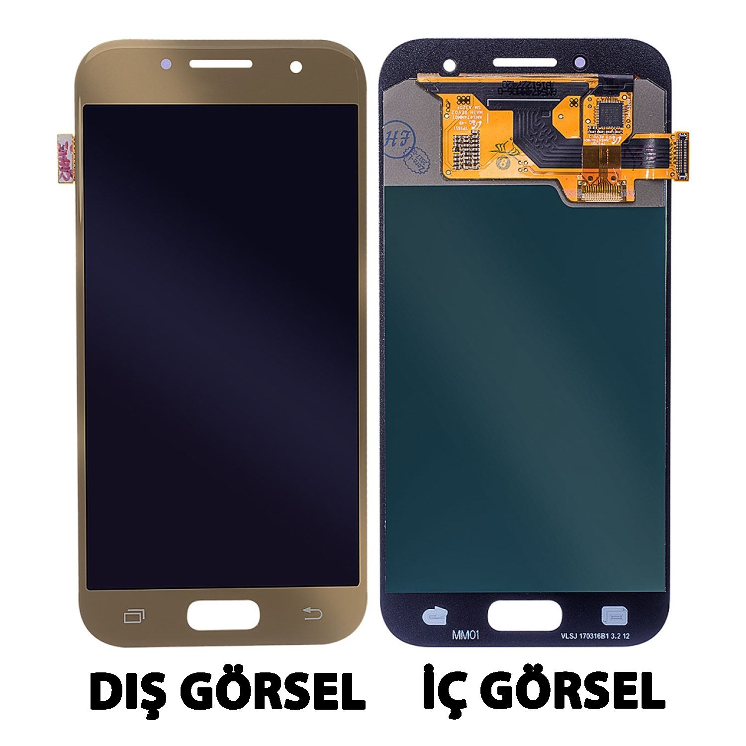 Teknonet Samsung Galaxy A320 A3 2017 Uyumlu Org Lcd+Dokunmatik VR-2458