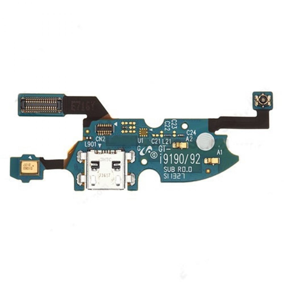 Teknonet Samsung Galaxy i9190 S4 Mini Uyumlu Filmli Şarj Soketi NT-1256