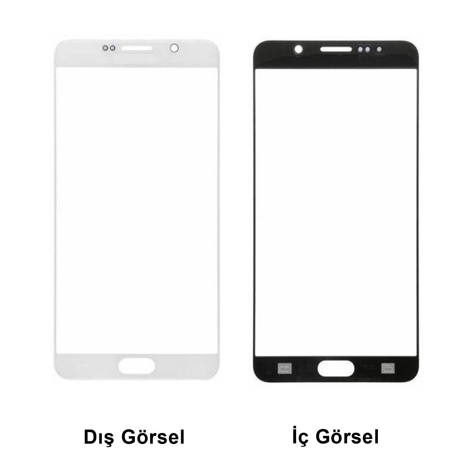 Teknonet Samsung Galaxy N920 Note 5 Uyumlu Dokunmatik Lens VR-2635