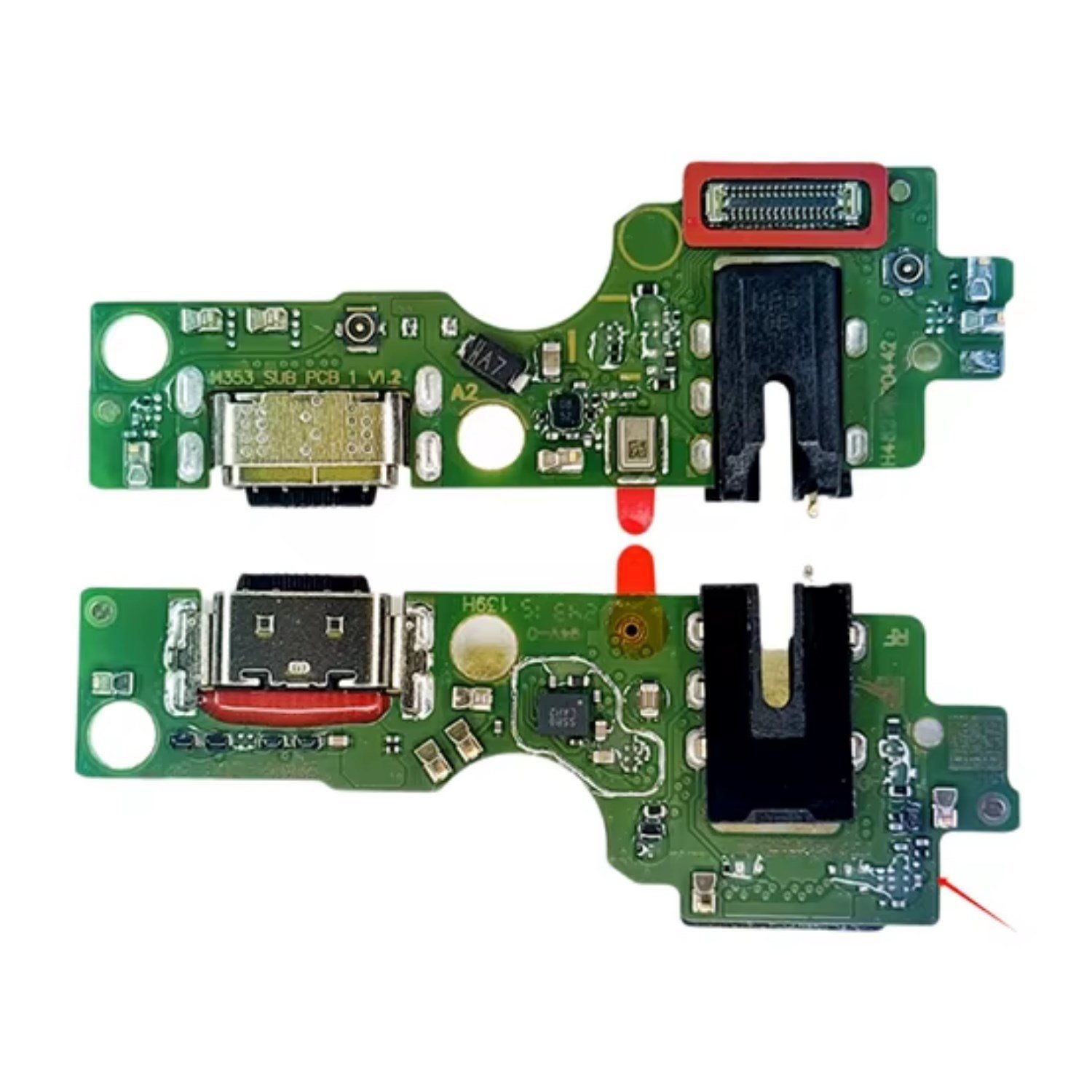 Teknonet Tecno Spark 30C Uyumlu Bordlu Şarj - Kulaklık Soketi NT-116336