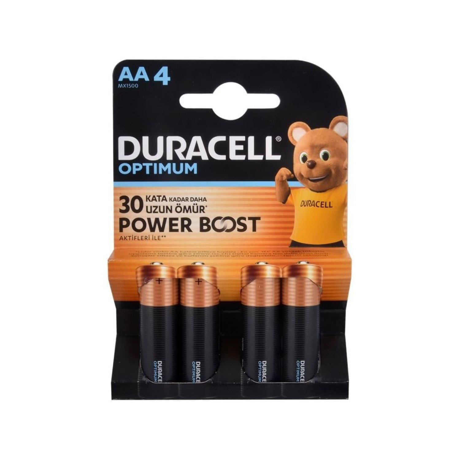 Teknonet Uyumlu Duracell Optimum AAA 4 Lü Batarya NT-116630