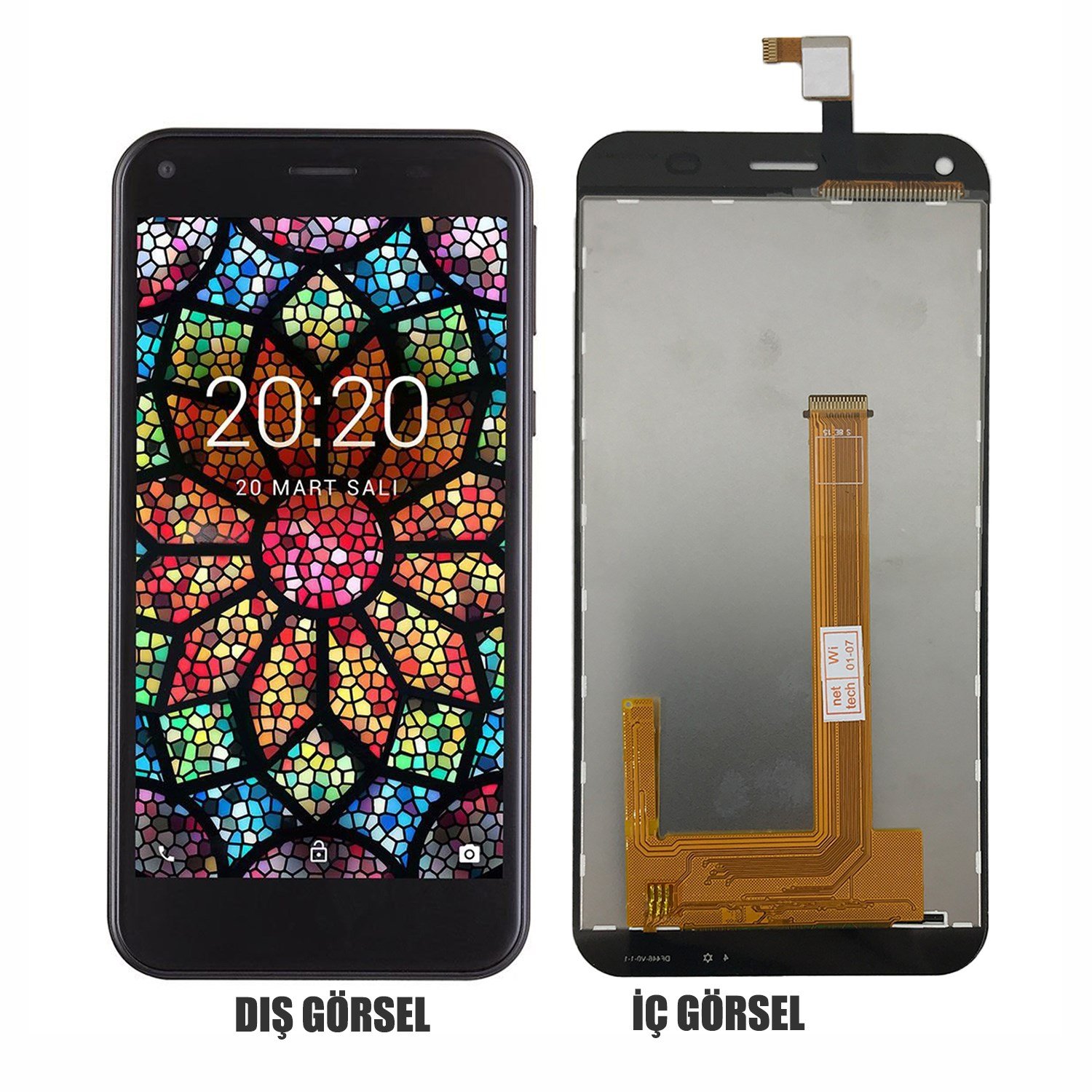 Teknonet Vestel Venüs E2 Plus Uyumlu Org Lcd+Dokunmatik NT-89576