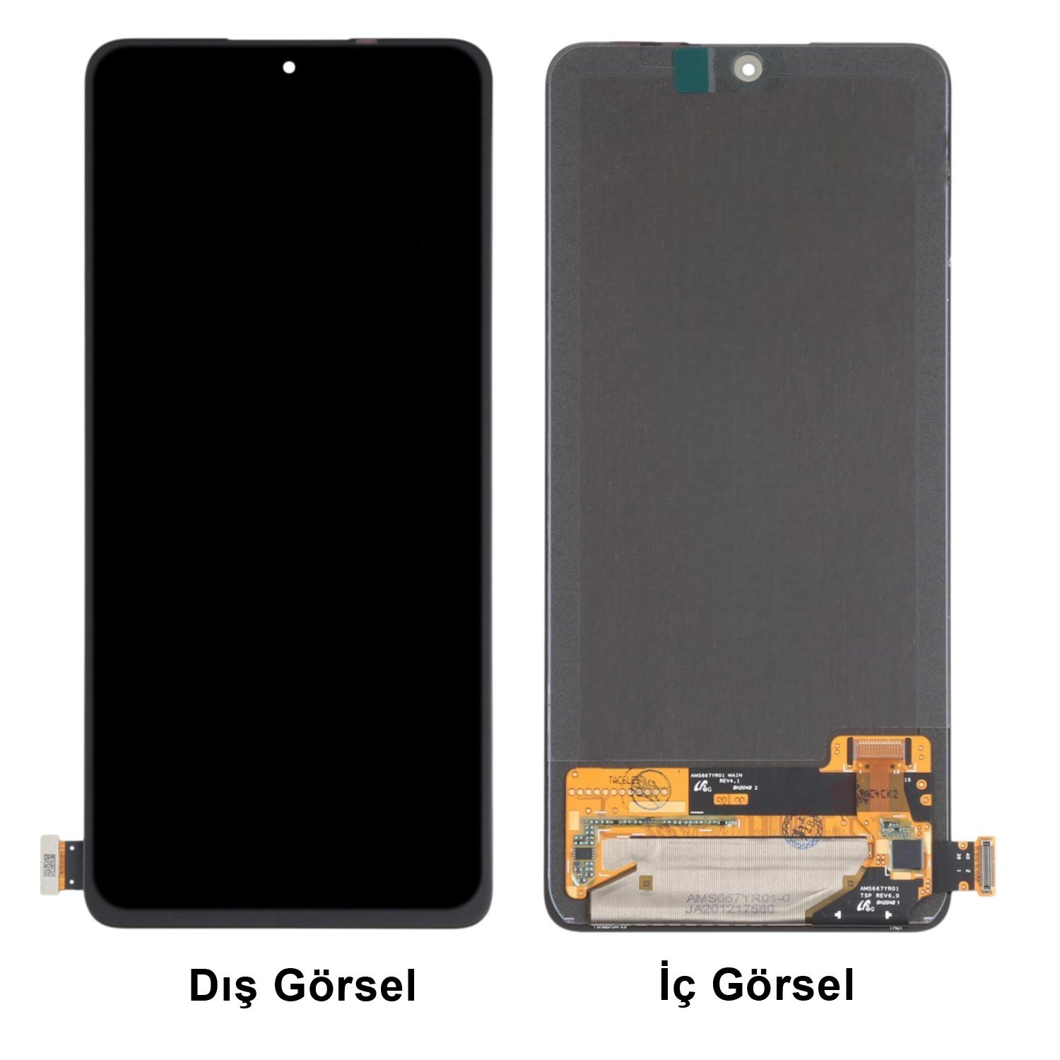 Teknonet Xiaomi Redmi Note 12 Pro 4G Uyumlu Oled Lcd+Dokunmatik NT-104145
