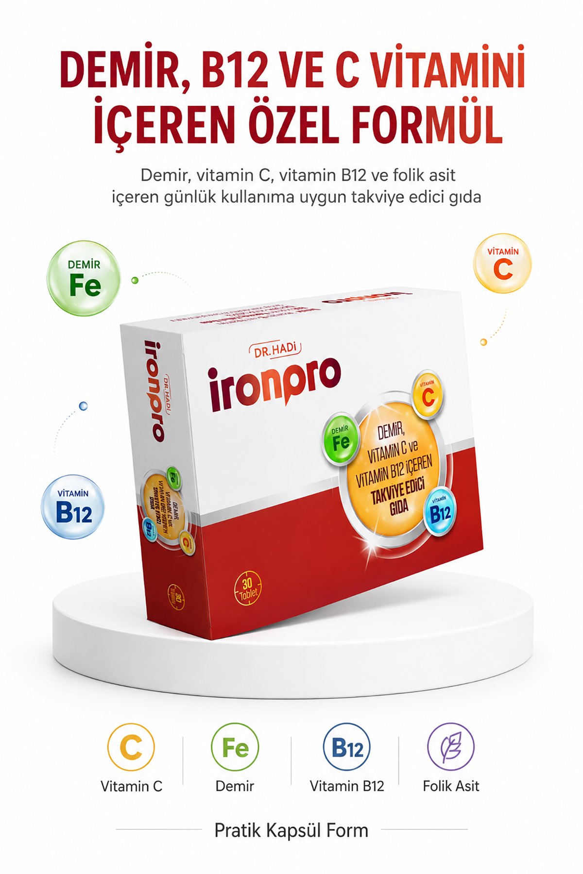 Ironpro 30 Kapsül