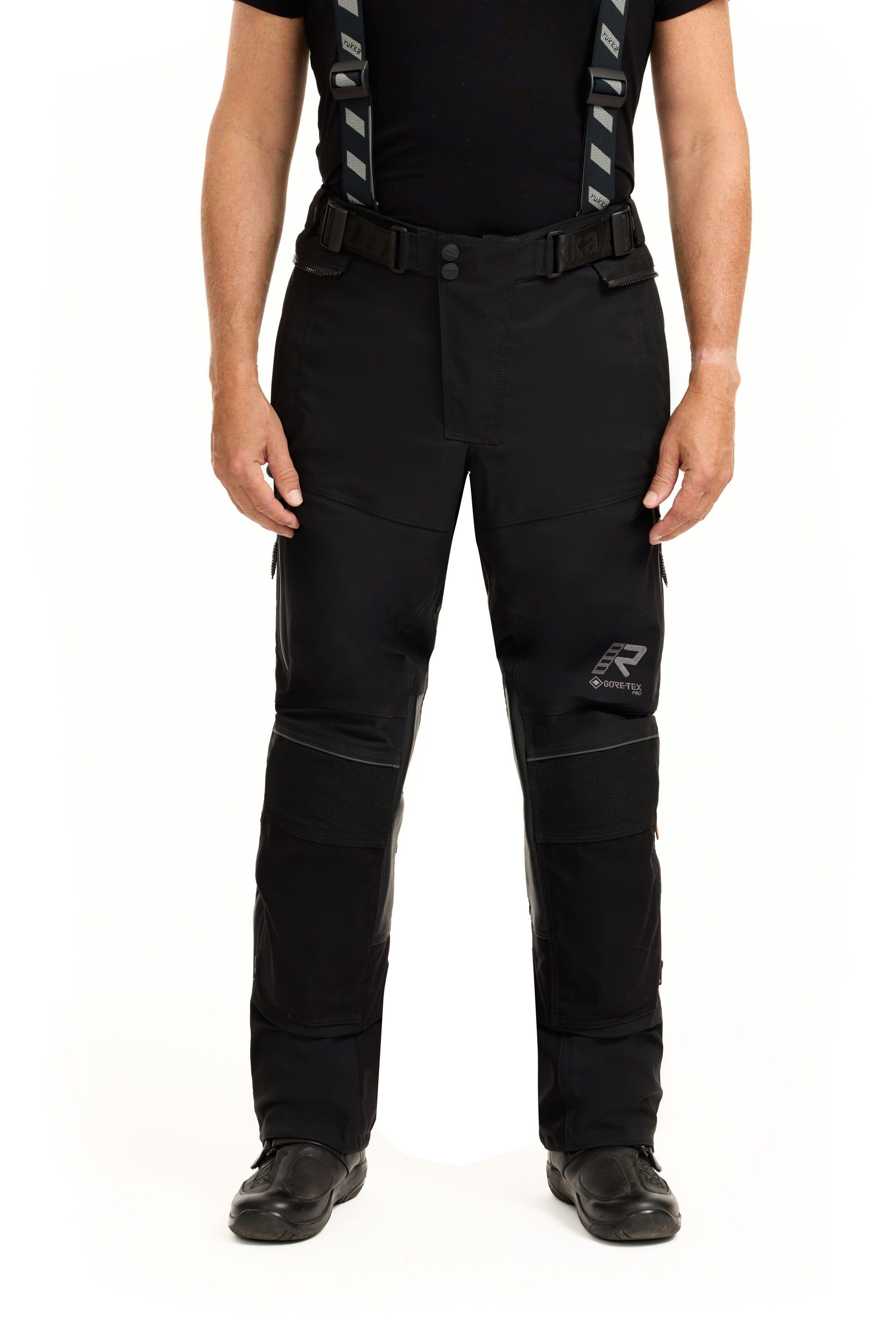 Flexo-R Gore-Tex Erkek Kışlık Motosiklet Pantolonu C2 Normal Paça Siyah-999