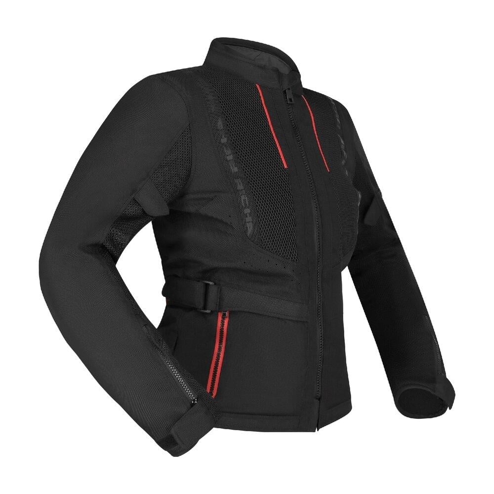Monaco Mesh WP Kadın Yazlık Motosiklet Ceketi Siyah-100