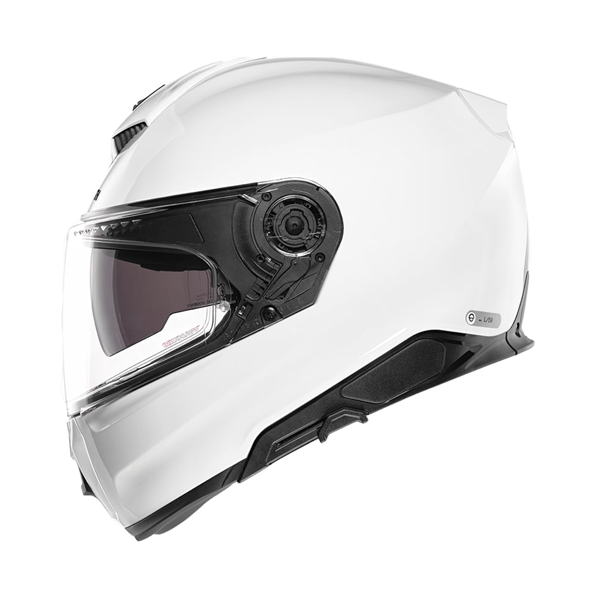 S3 Kapalı Motosiklet Kaskı-Glossy White Glossy White