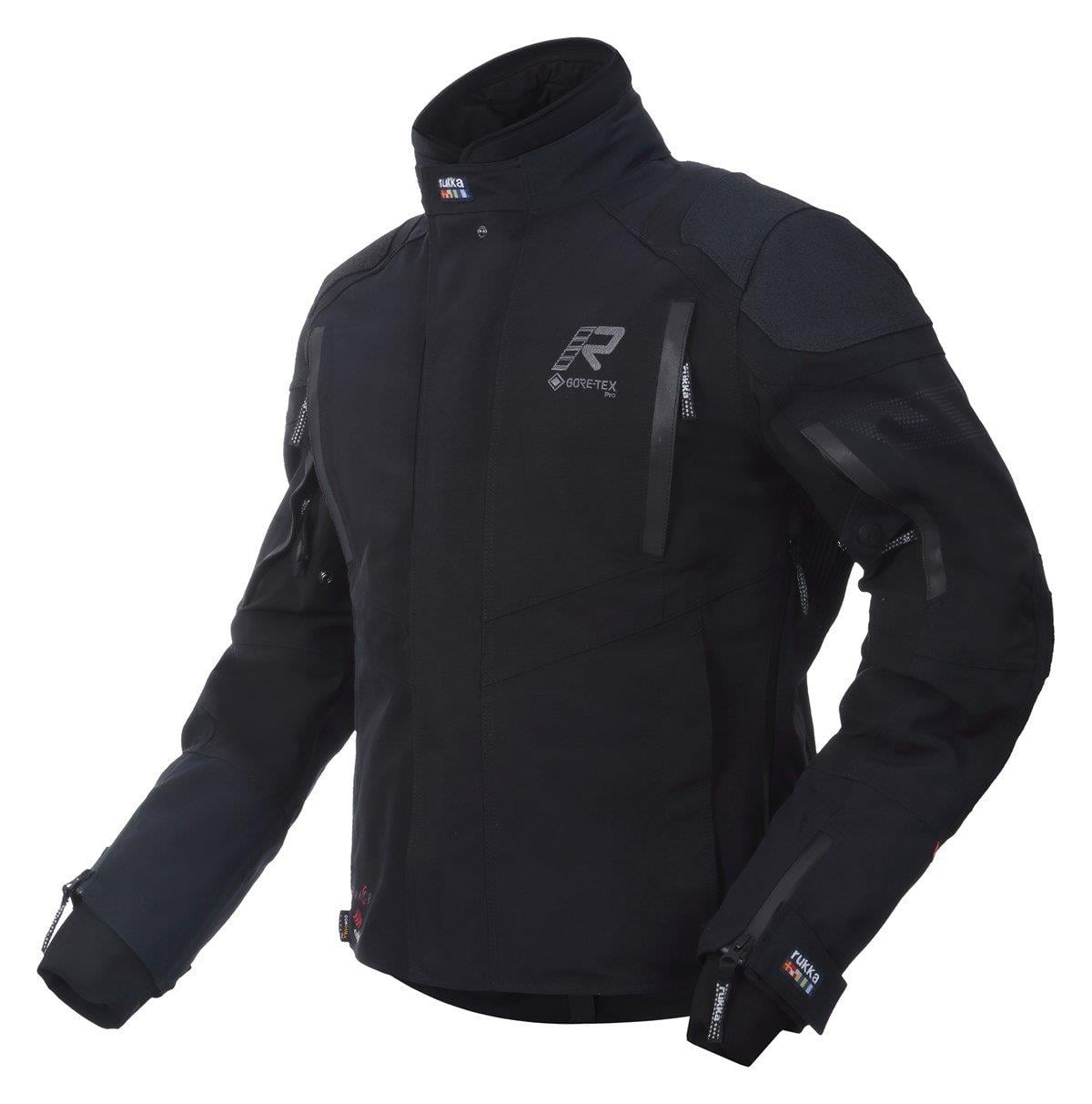 Shield-RD Gore-Tex Pro Erkek Kışlık Motosiklet Montu Siyah-999