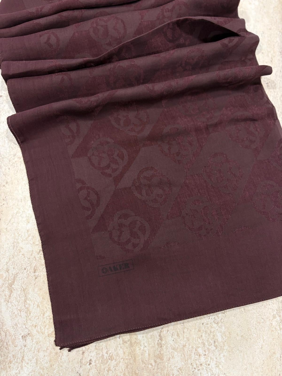 Aker Naia Aura Şal Burgundy