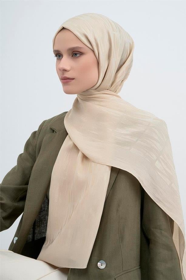 Armine Lyocell Şal Bej