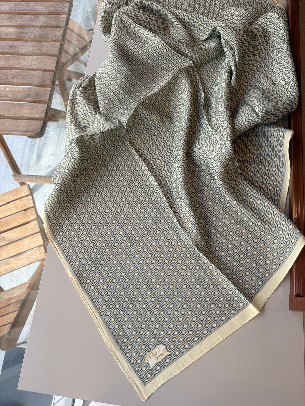 Belli Fresh Modal Eşarp Sarı 05