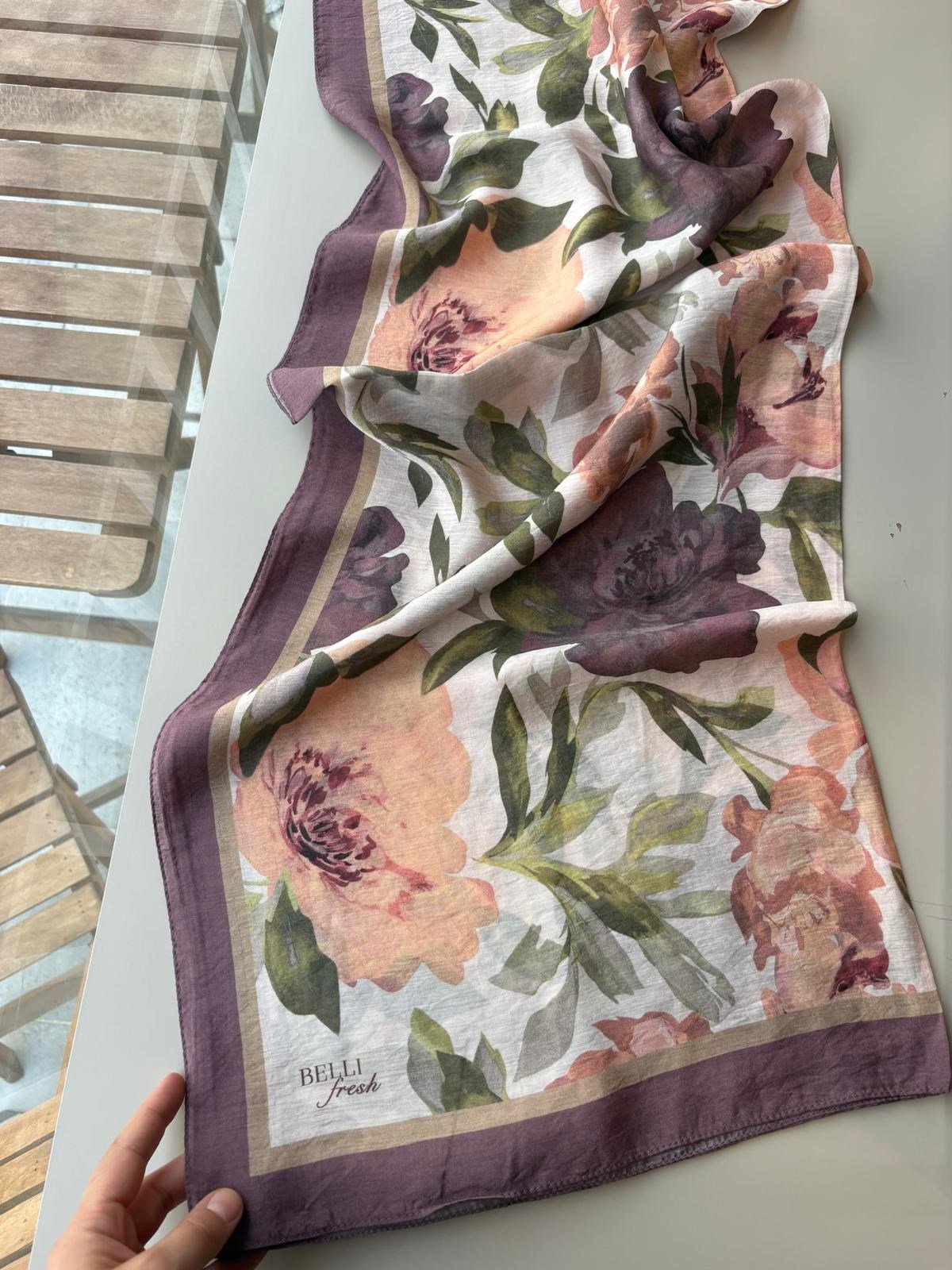 Belli Fresh Sanda Modal Şal Krem 111