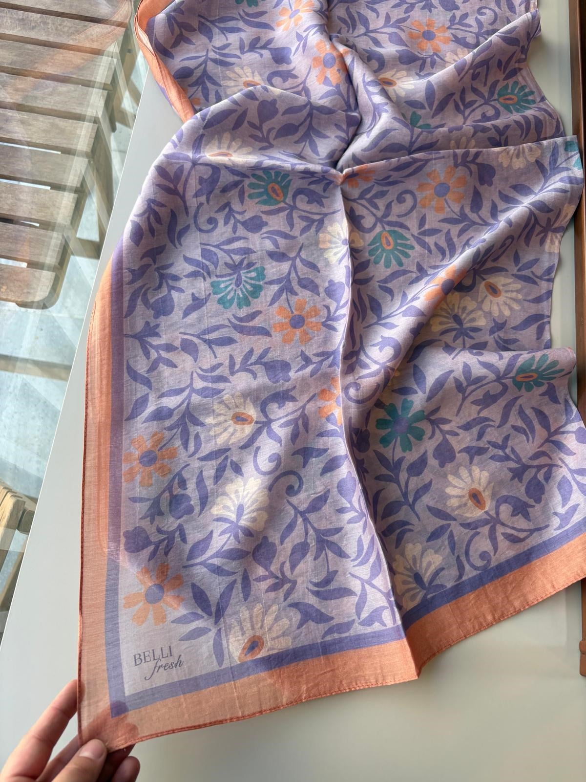 Belli Fresh Tensel Eşarp Lila 20