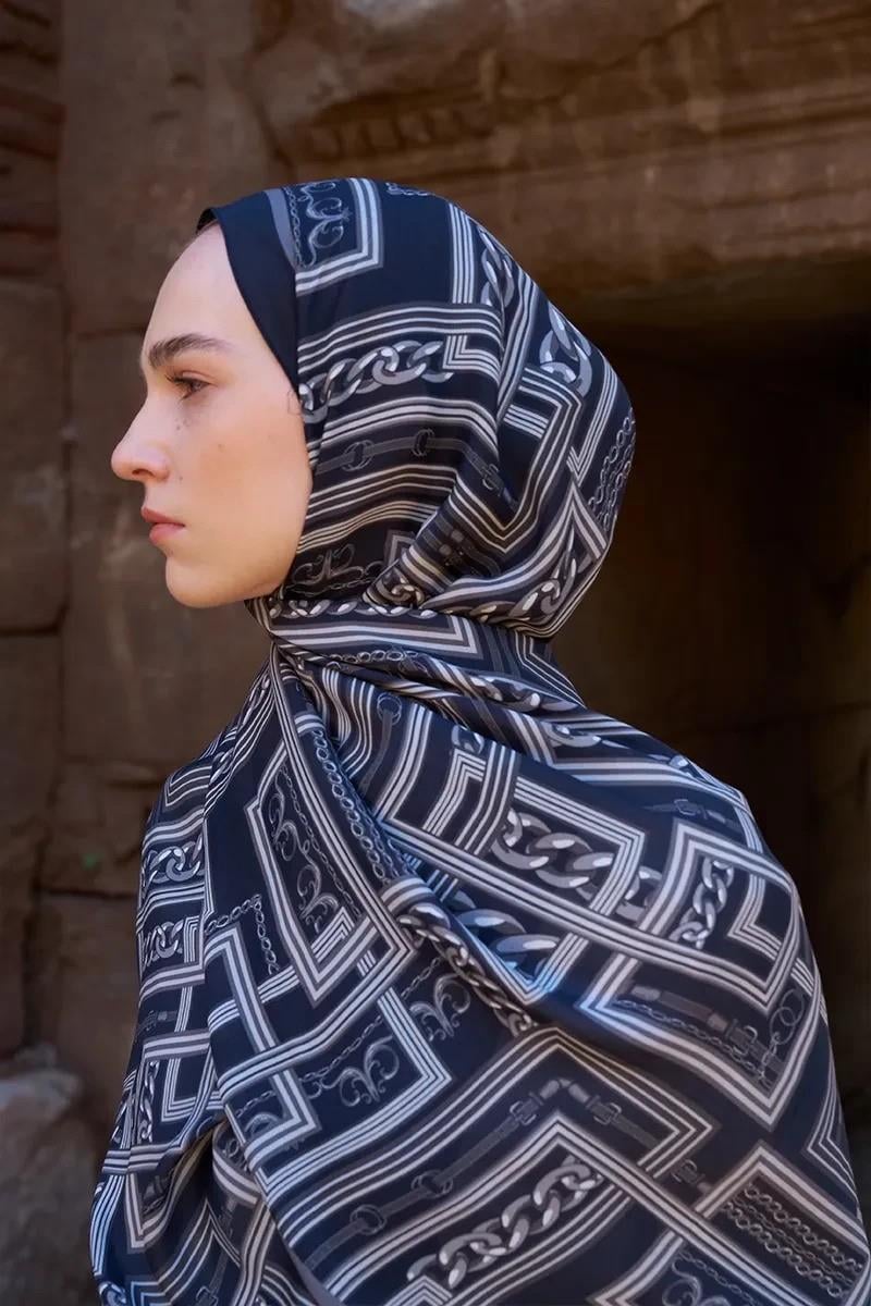 ED Scarf Viskon Şal Siyah