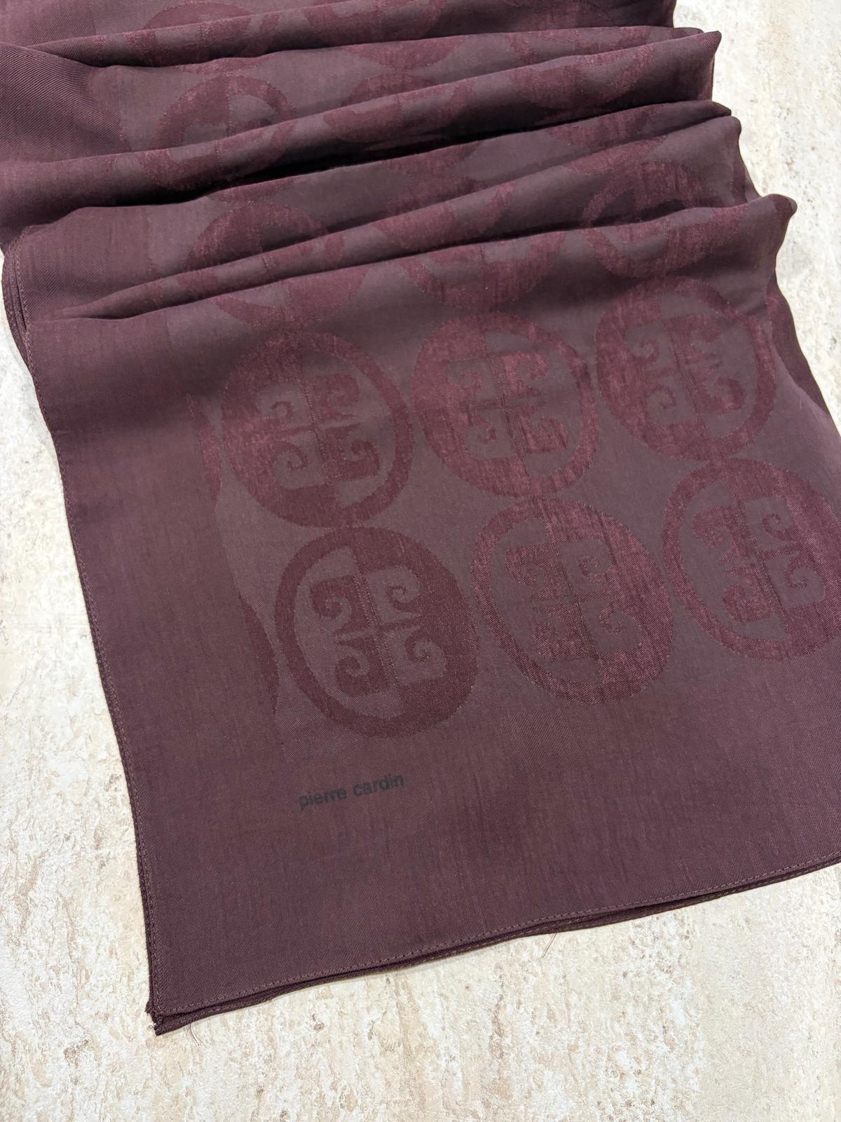Pierre Cardin Naia Revila  Şal Burgundy
