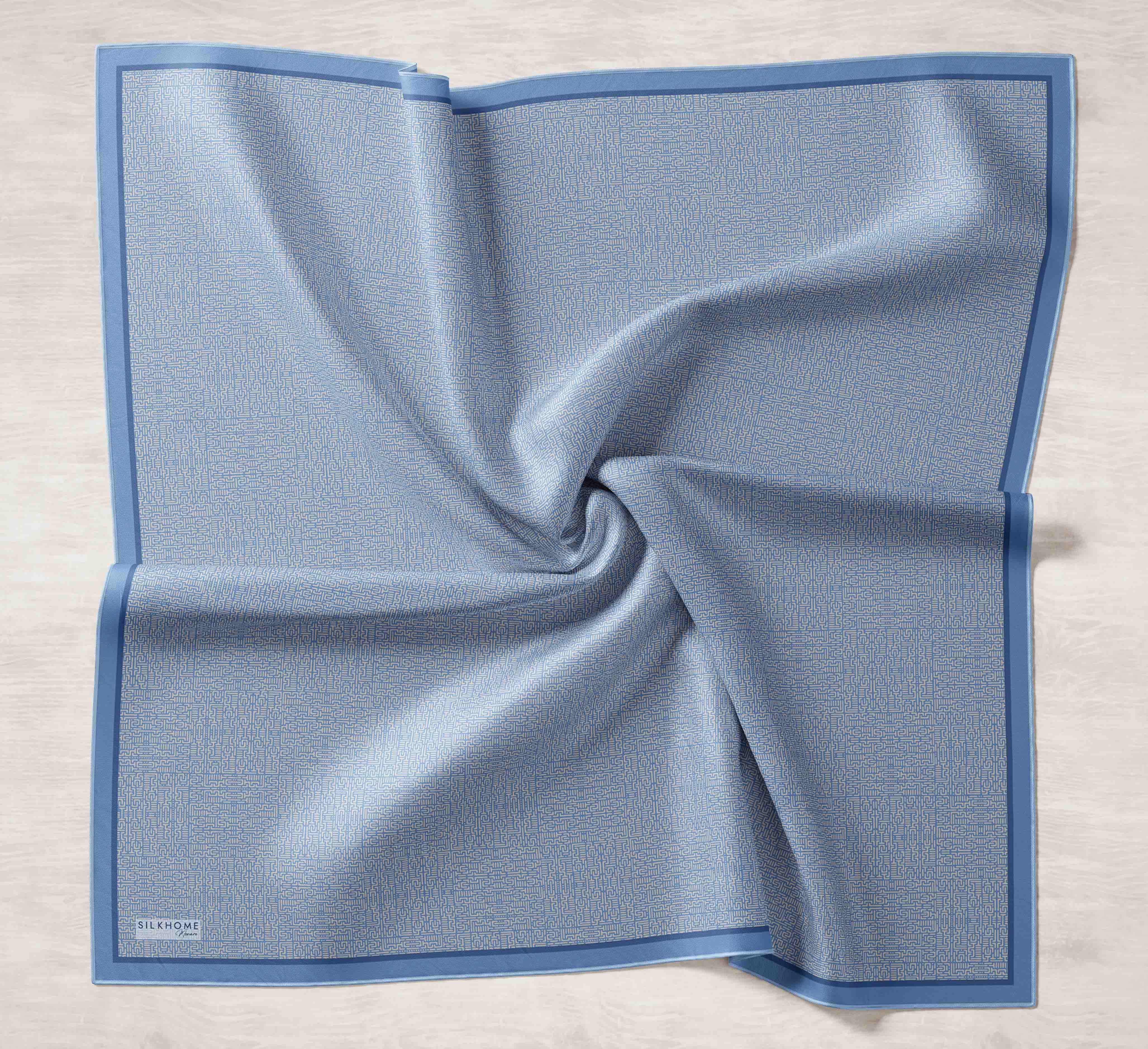 Silk Home Monare Tencel Eşarp Bebe Mavi
