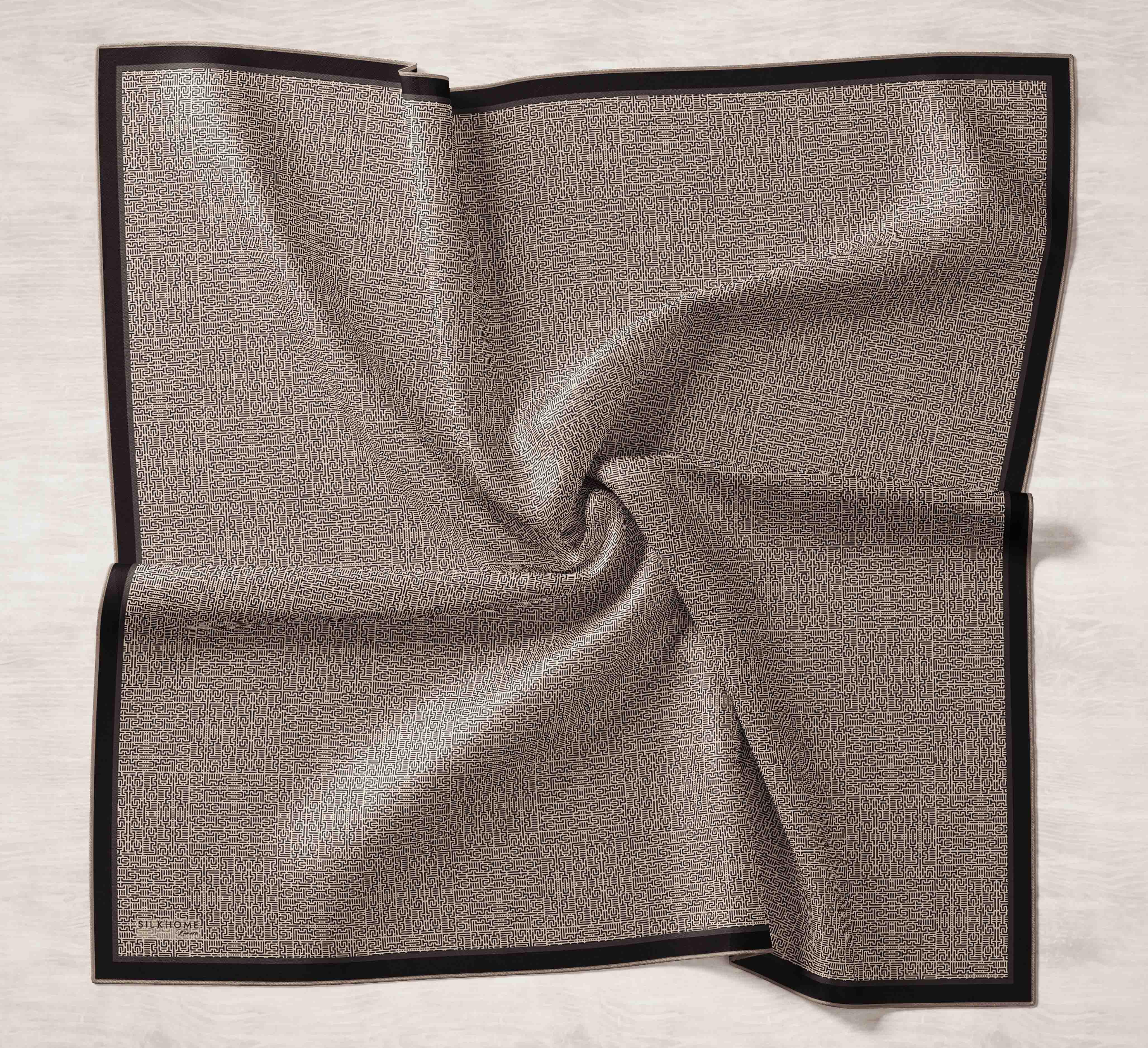 Silk Home Monare Tencel Eşarp Siyah