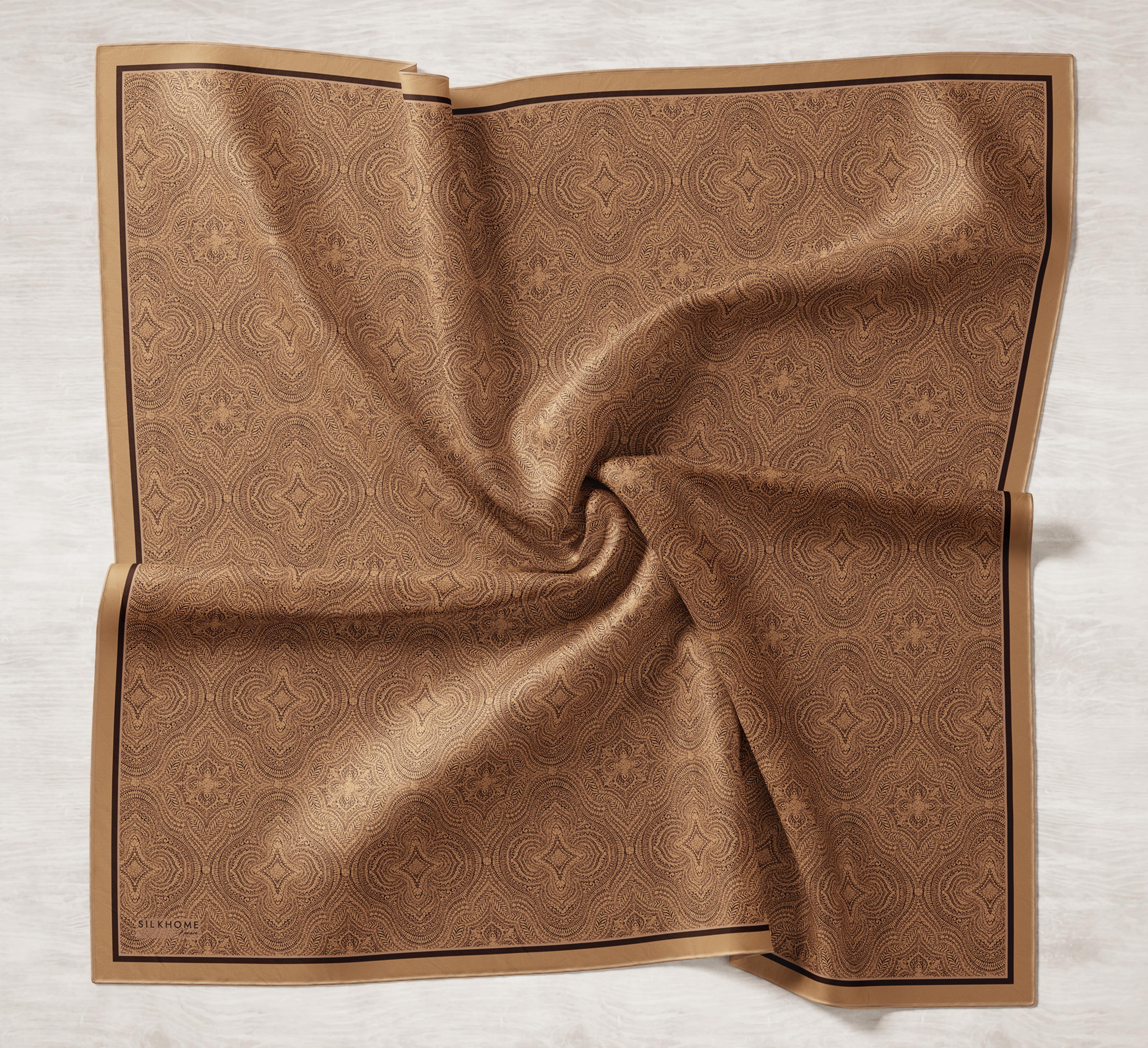 Silk Home Monare Tencel Eşarp Sütlü Kahve