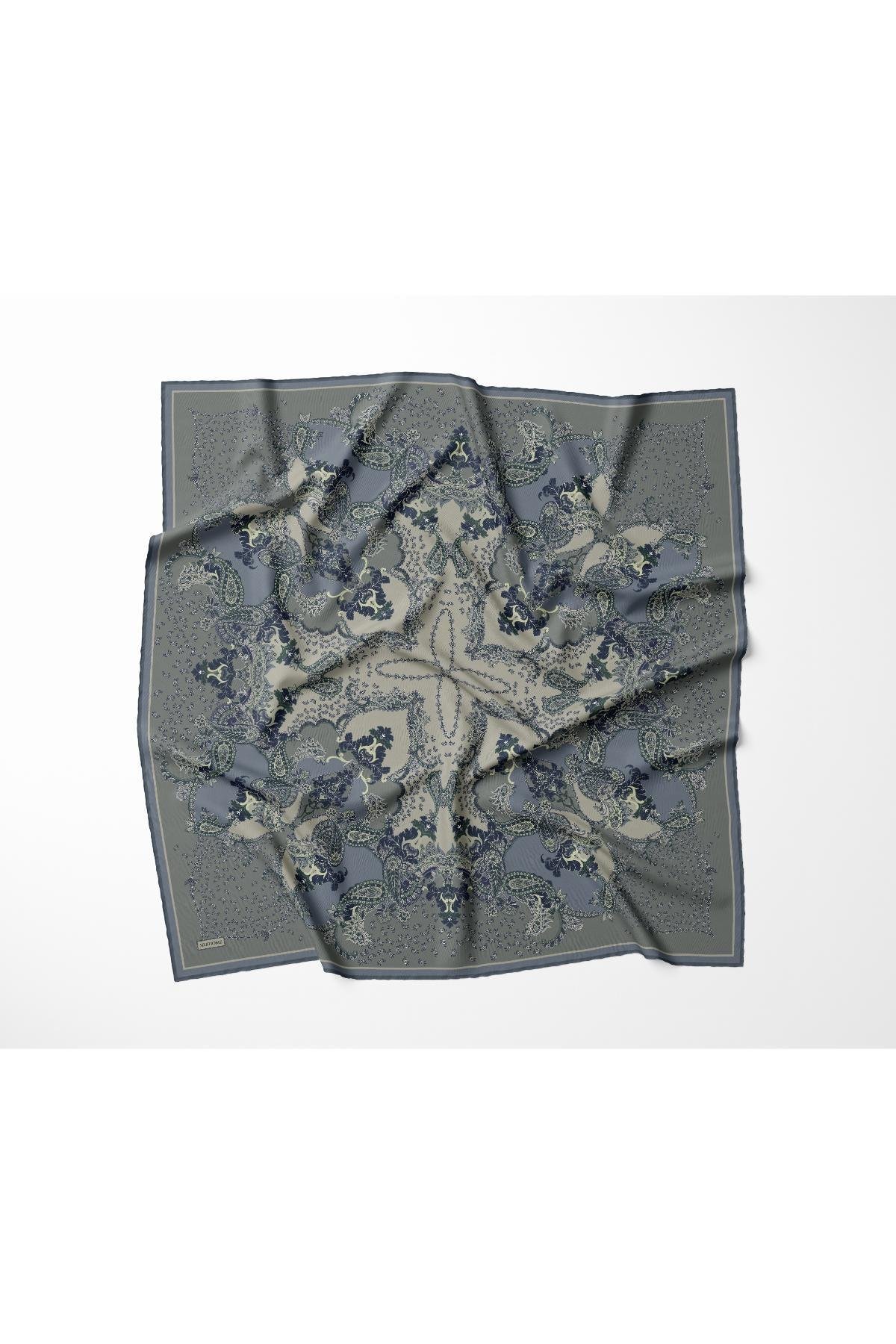 Silk Home Monare Tensel Eşarp Küf Yeşili