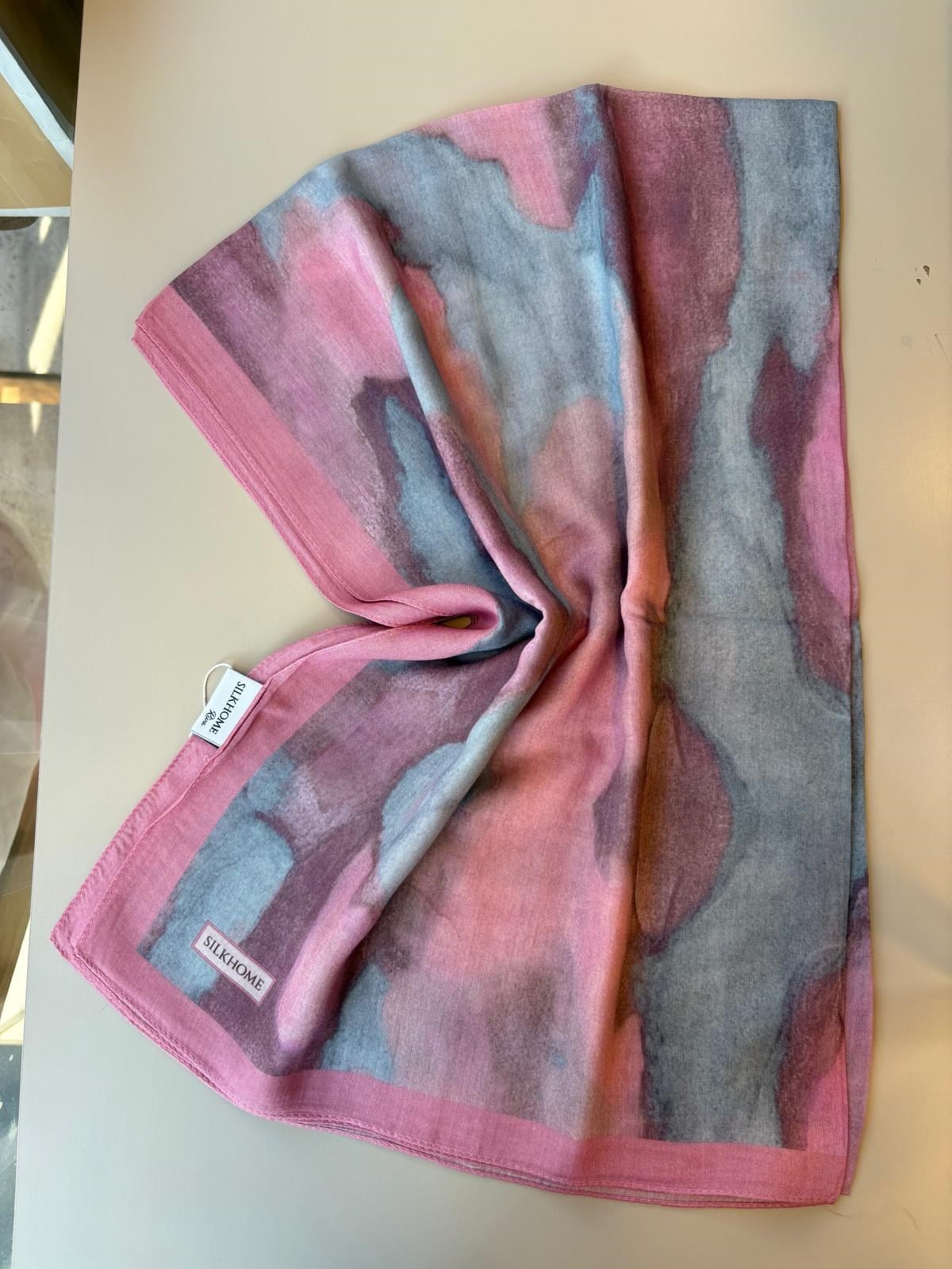 Silk Home Riva Şal Pembe