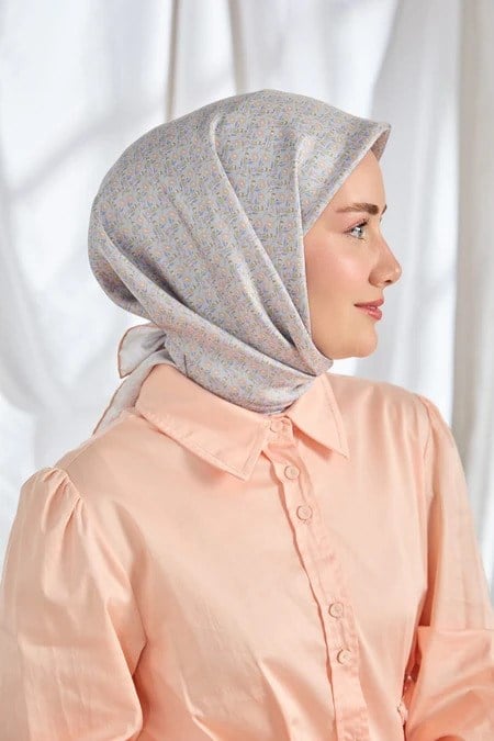 Silk Home Tivil İpek Eşarp Lila 28