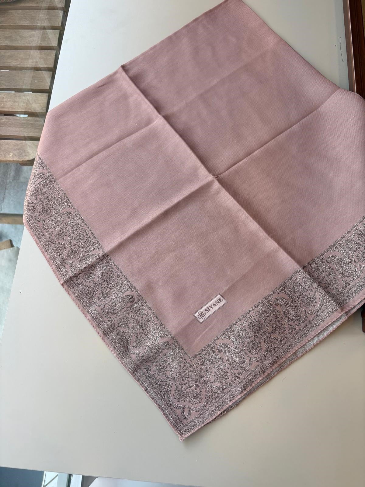 Siyane Pamuk Eşarp Soft Pembe