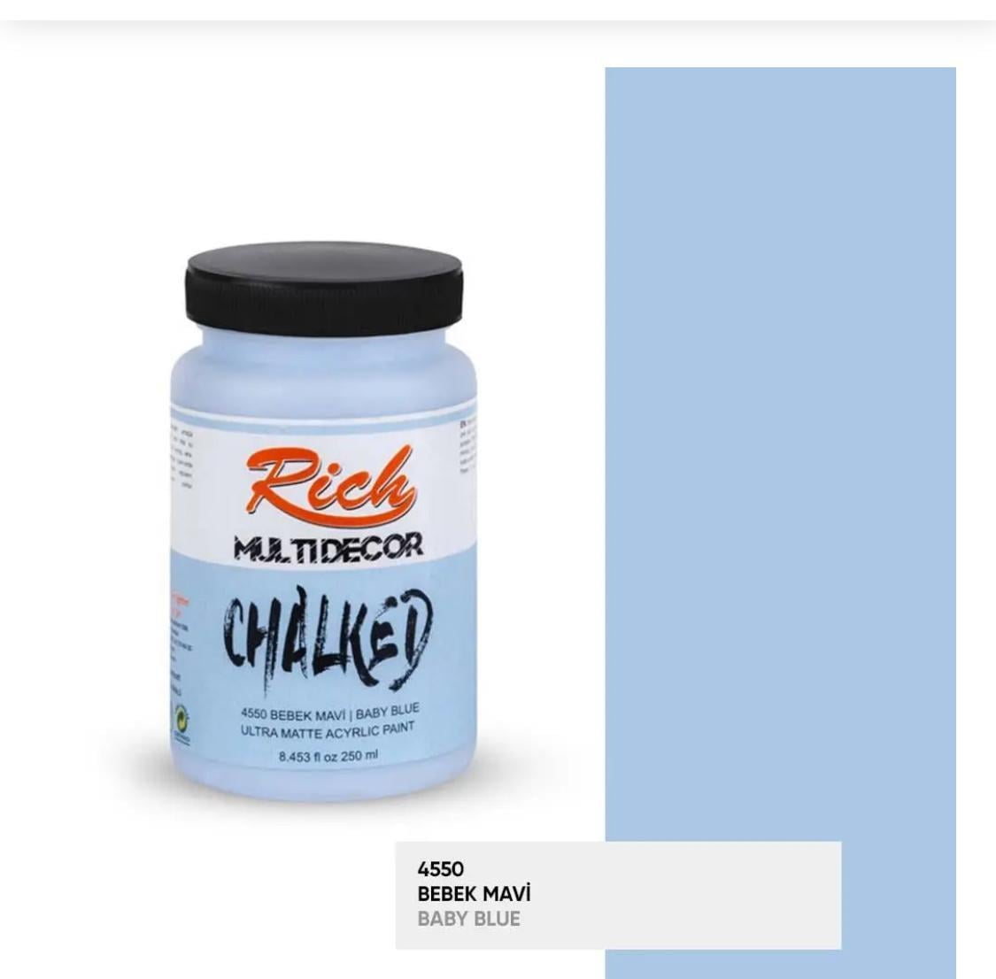 RİCH CHALKED BEBEK MAVİ
