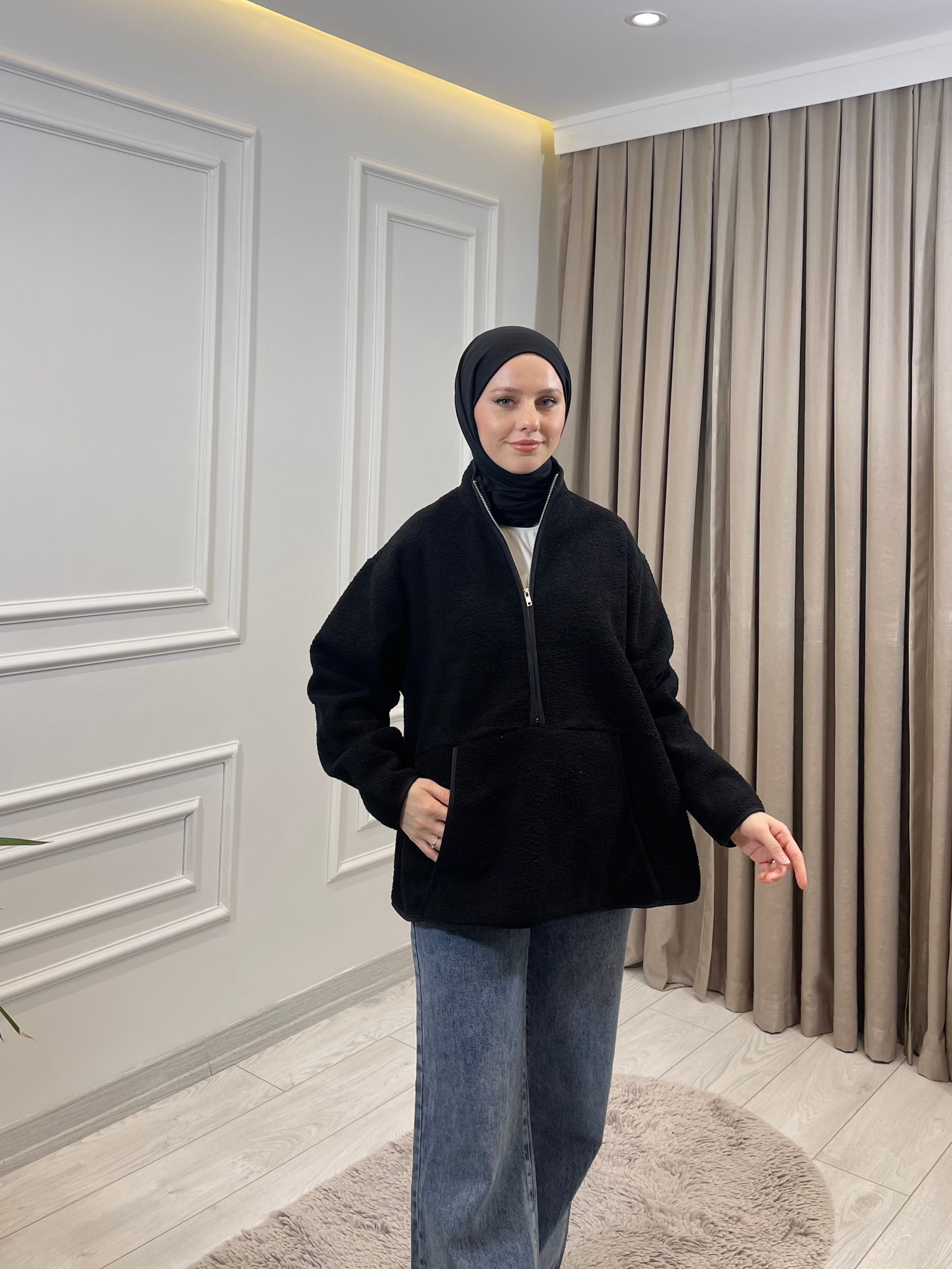 POLAR SWEAT SİYAH