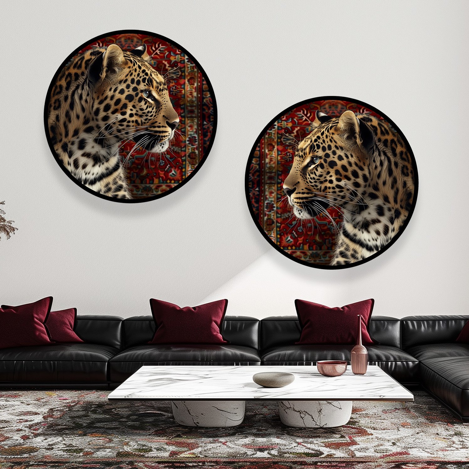 Anatolian Leopar Yuvarlak Tablo I  KZY-CDA-460