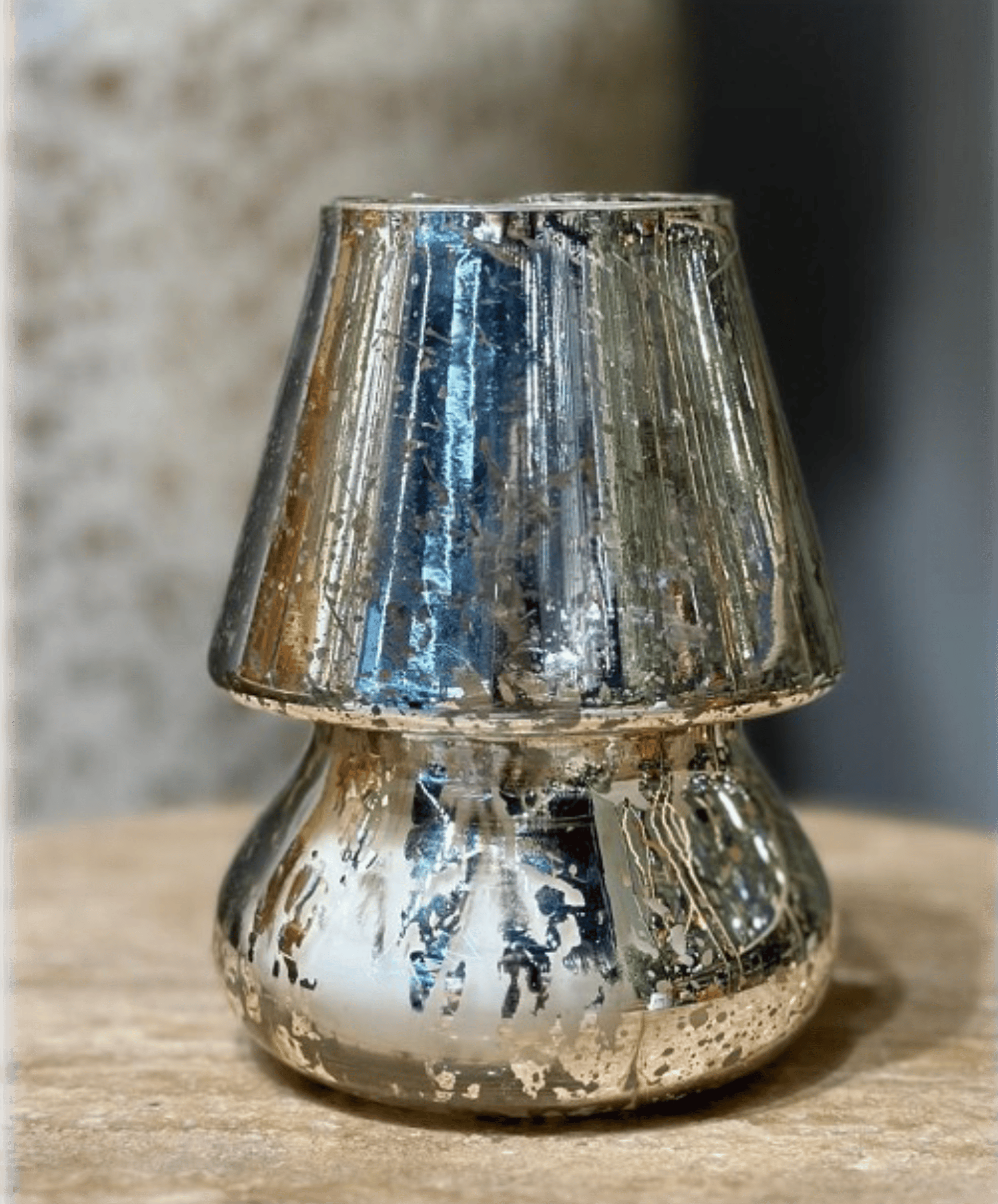 Moonlight Gümüş Mumluk I KZY-LMN-283-SİLVER
