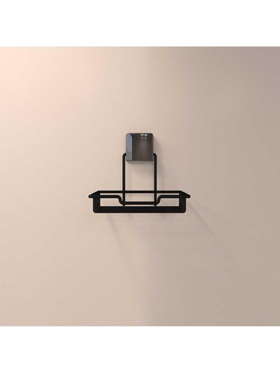 DECOREV SABUNLUK DC-5116 SİYAH METAL HAZNE 