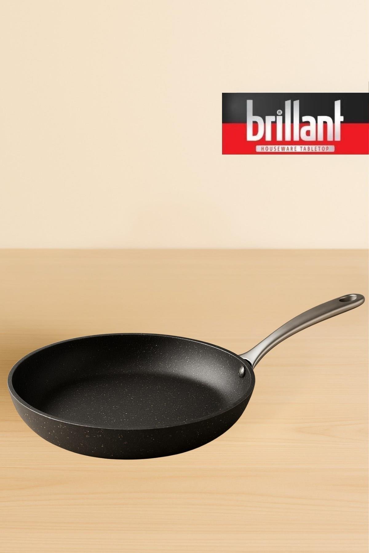 SRONE BİO GRANİT TAVA  26 CM ANTRASİT YANMAZ,YAPIŞMAZ