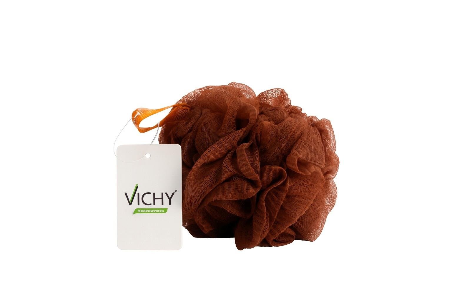 VICHY Vichy Banyo Lifi Yumuşak Top Lif Naturel Ponpon Banyo Lifi  VCH-6581 60 GR 
