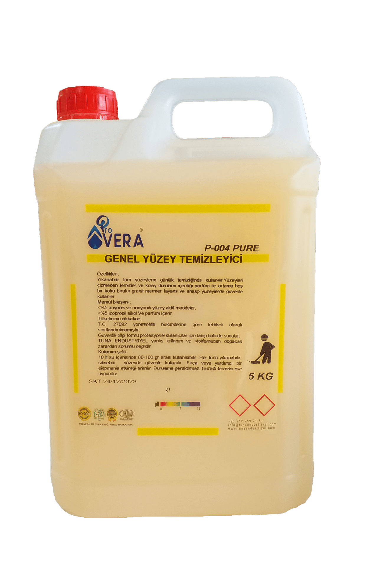 Deterjan Yuzey Temizleyici 5 Kg Lık